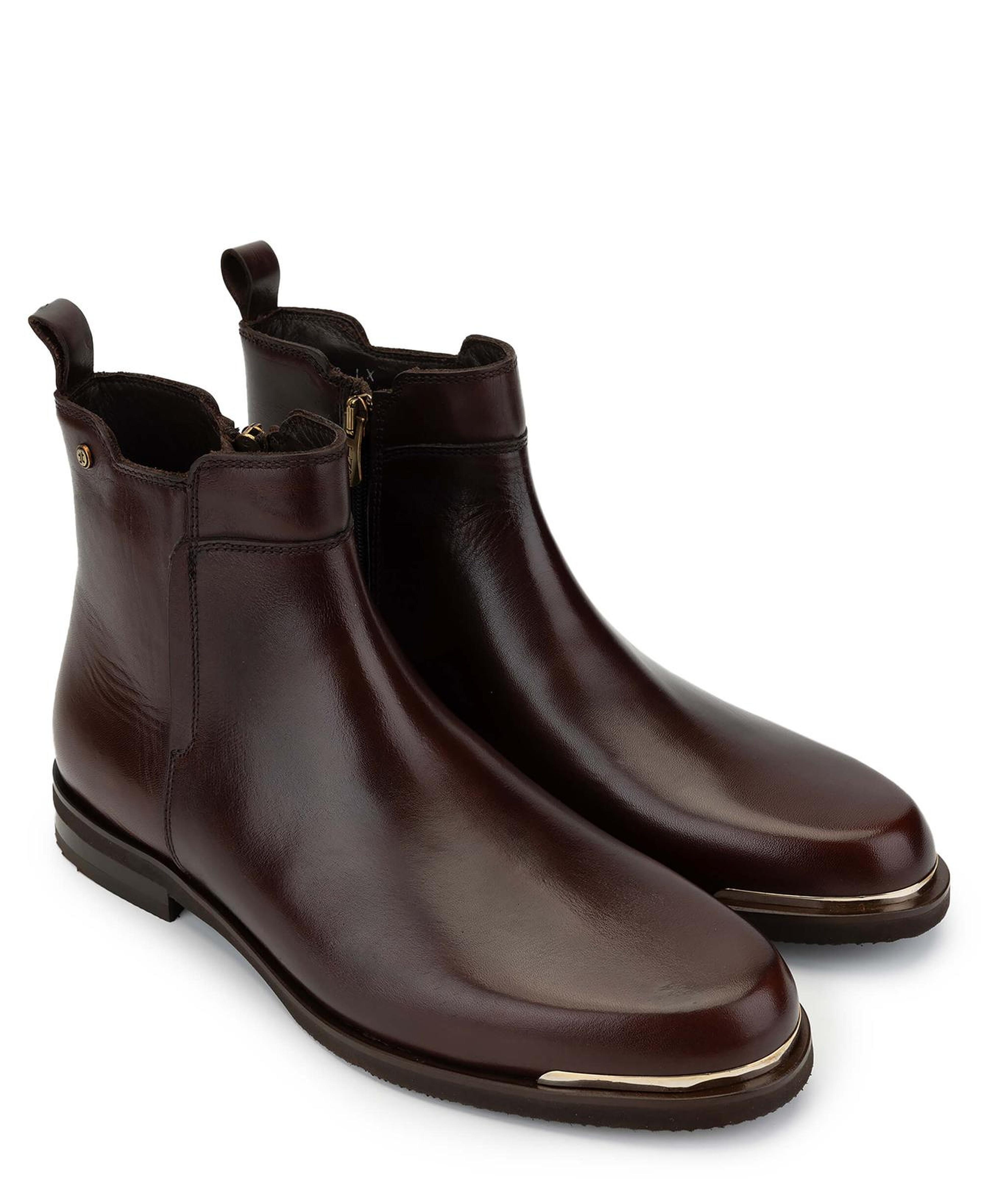 Tamer Tanca Erkek Hakiki Deri Kahverengi Casual Bot