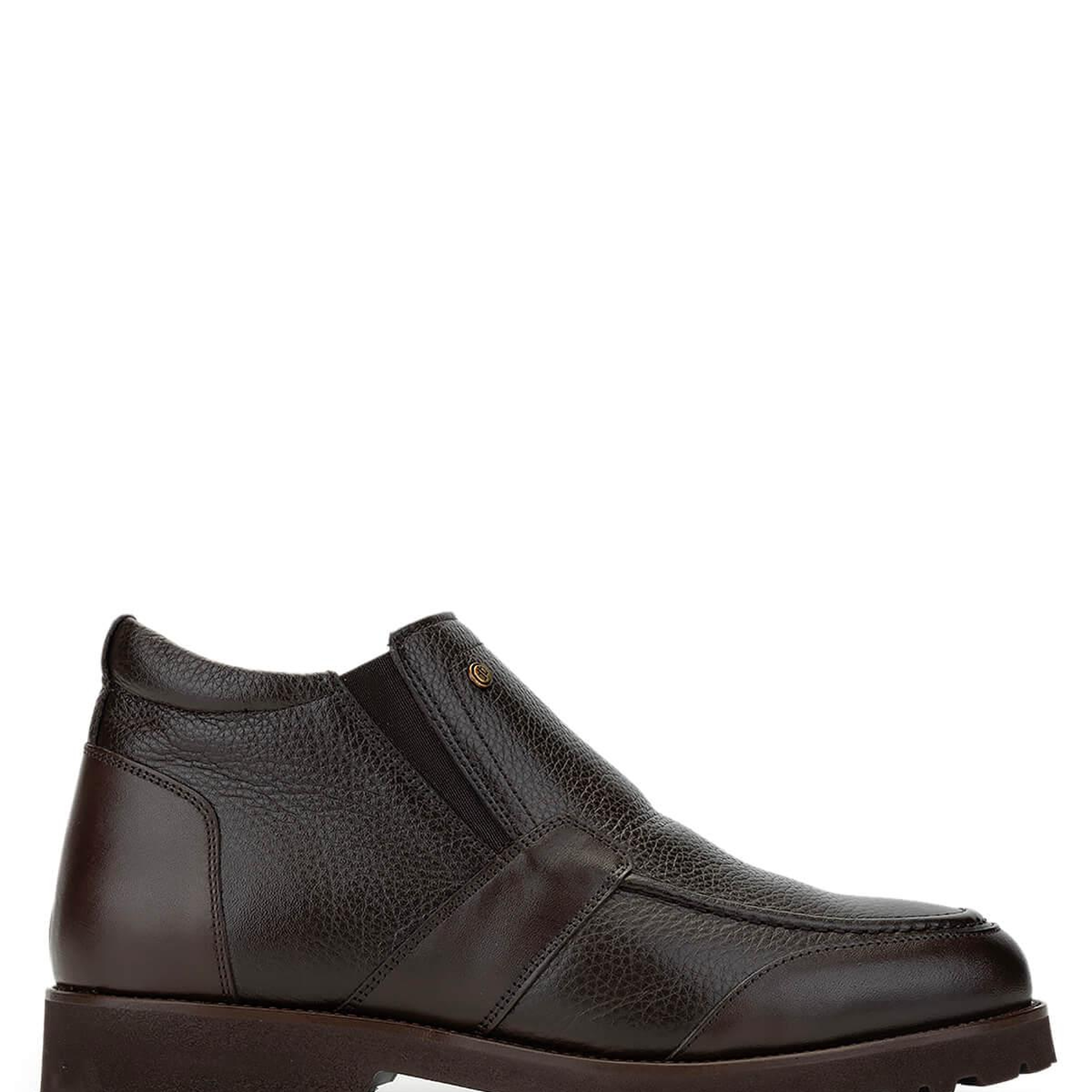 Tamer Tanca Erkek Hakiki Deri Kahverengi Casual Bot