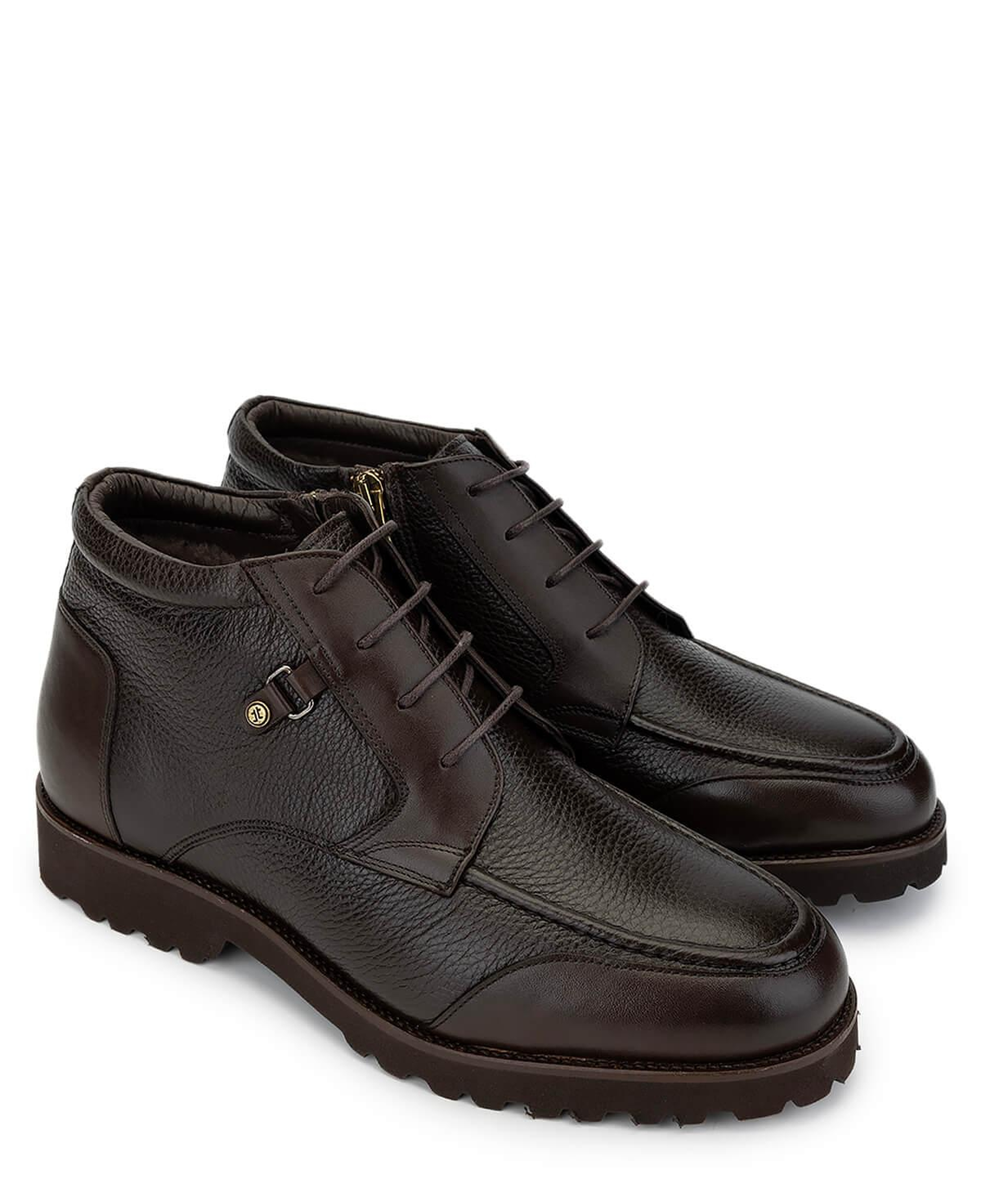 Tamer Tanca Erkek Hakiki Deri Kahverengi Casual Bot