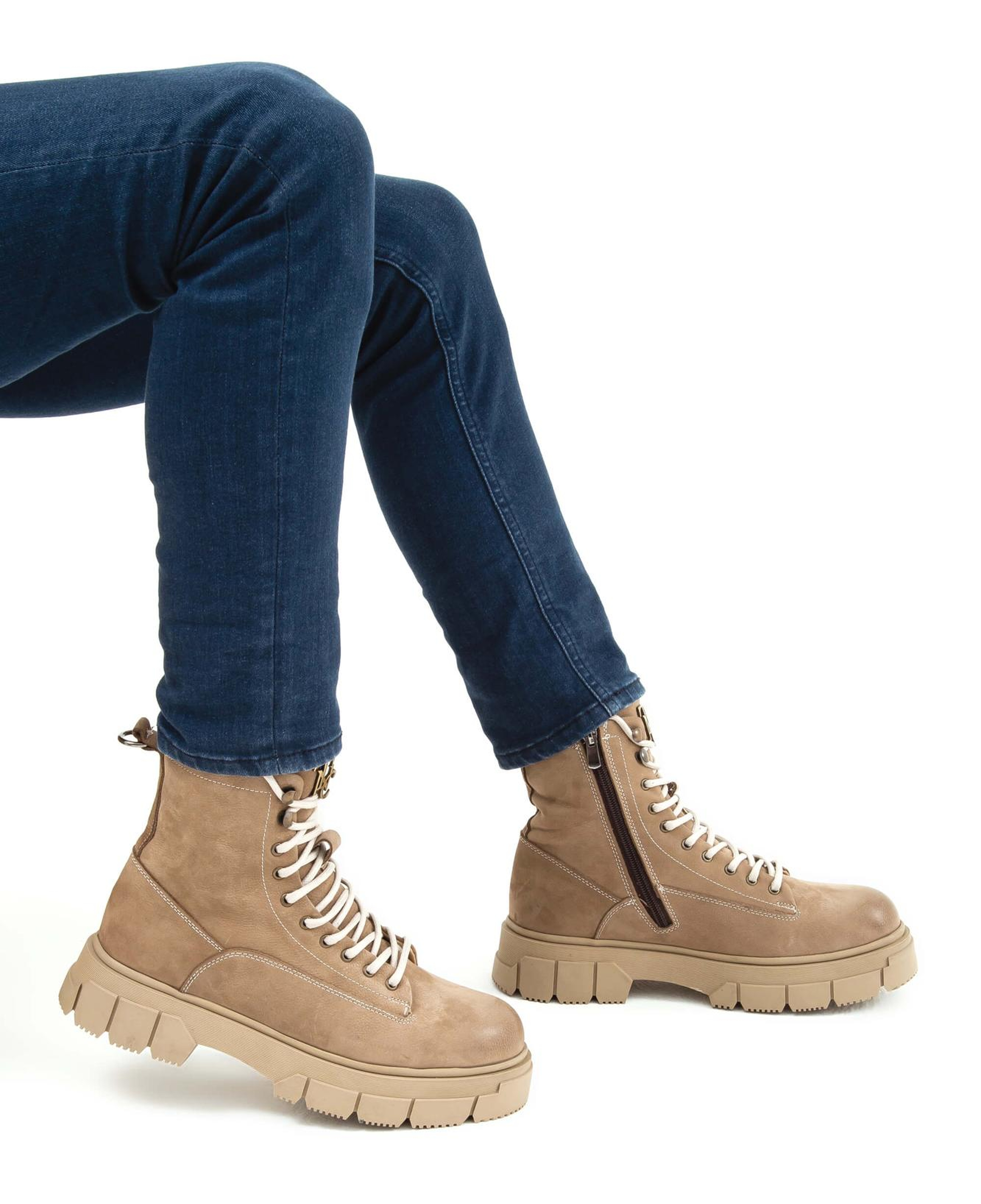 Tamer Tanca Erkek Hakiki Deri Vizon Casual Bot