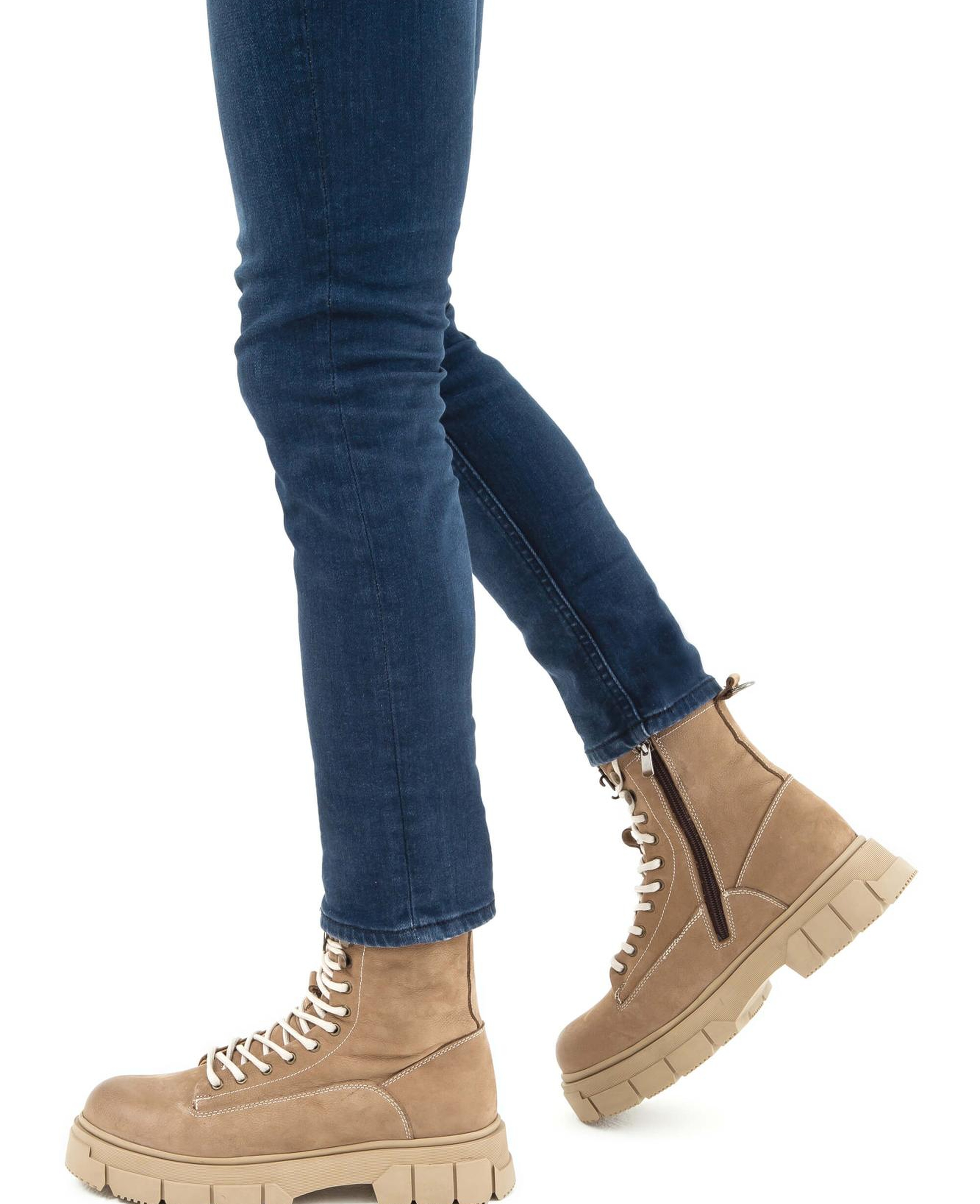 Tamer Tanca Erkek Hakiki Deri Vizon Casual Bot