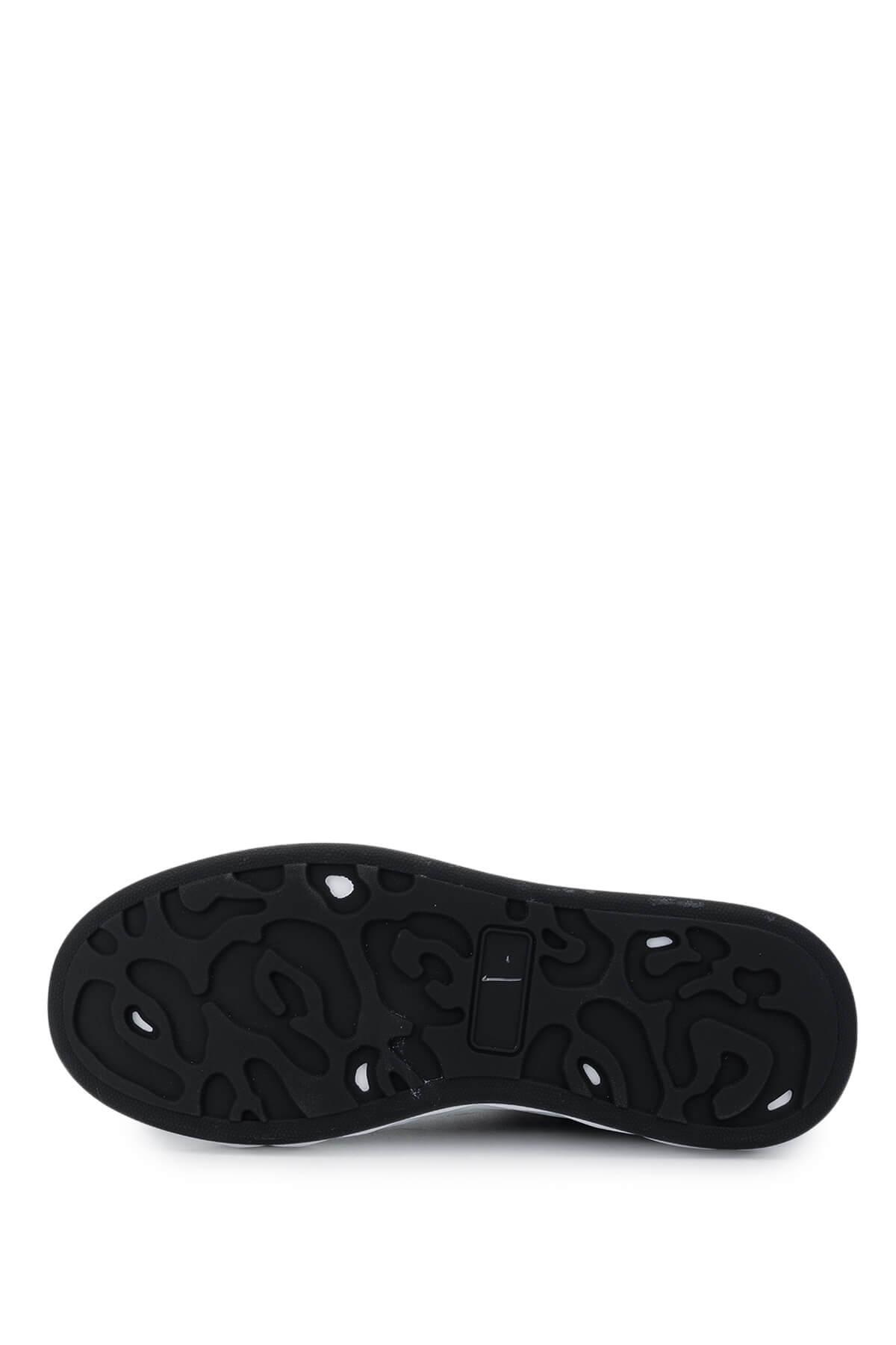 Tamer Tanca Erkek Hakiki Deri Siyah Bot Ayakkabı