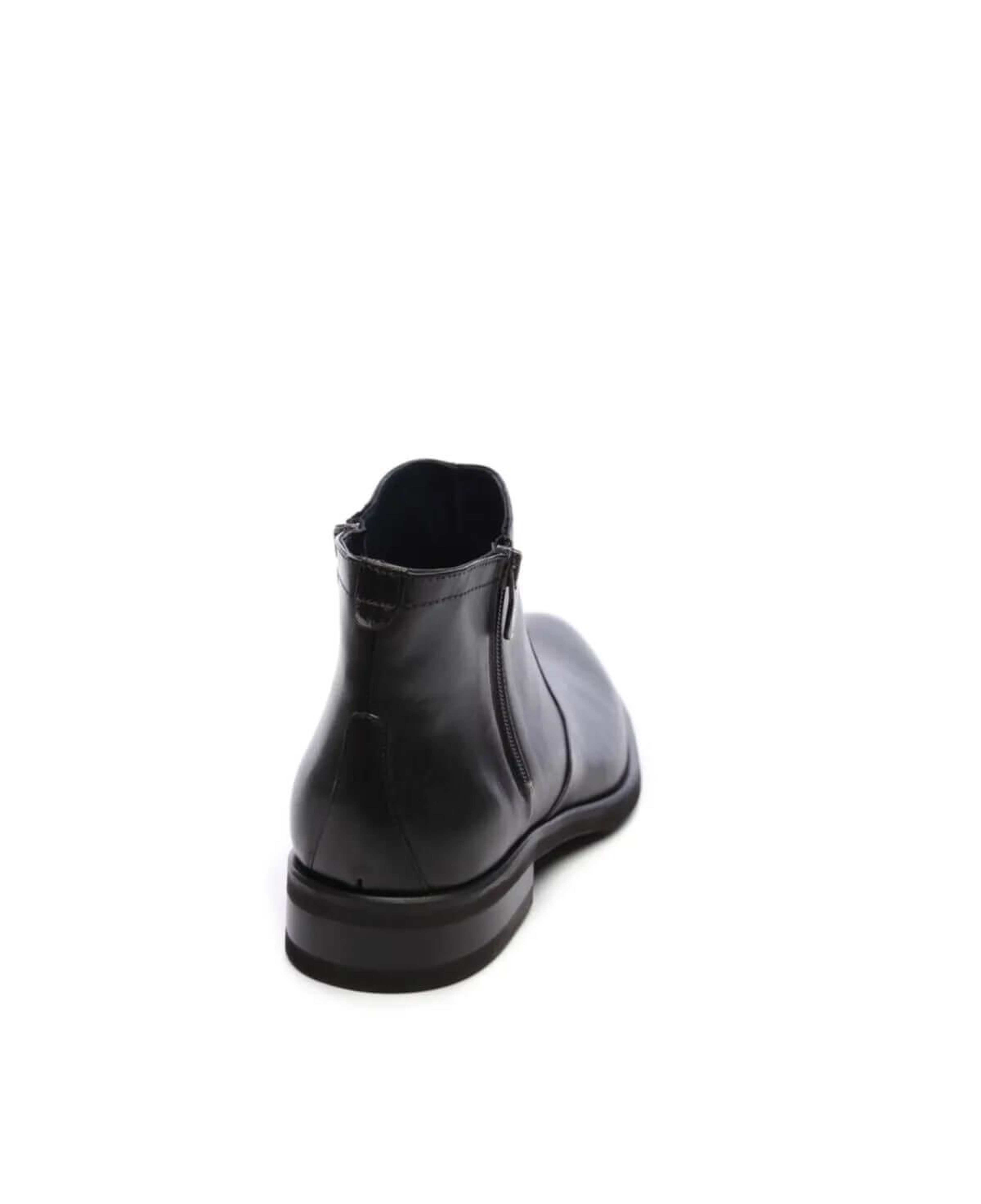 Tamer Tanca Erkek Hakiki Deri Siyah Klasik Bot