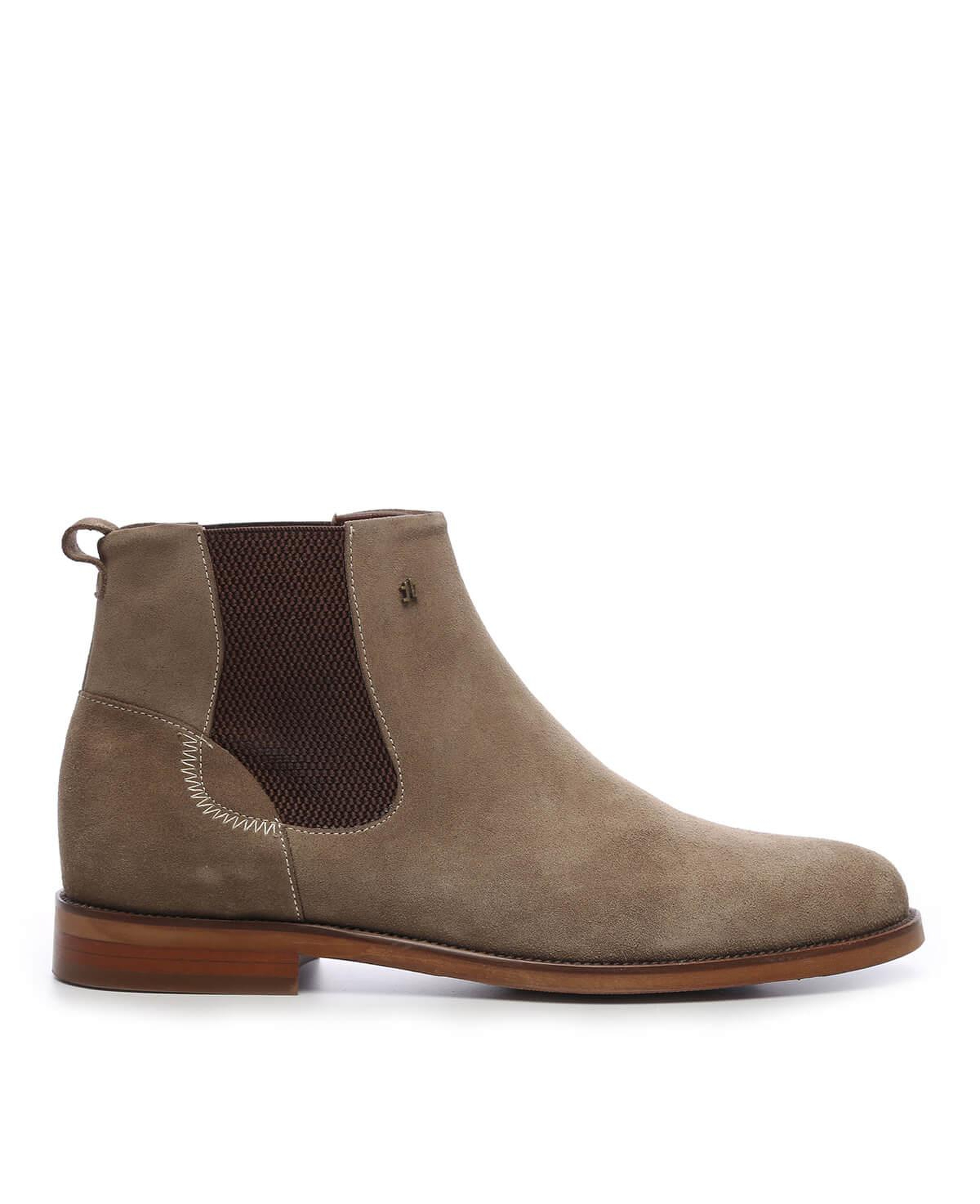 Tamer Tanca Erkek Hakiki Deri Bej Casual Bot