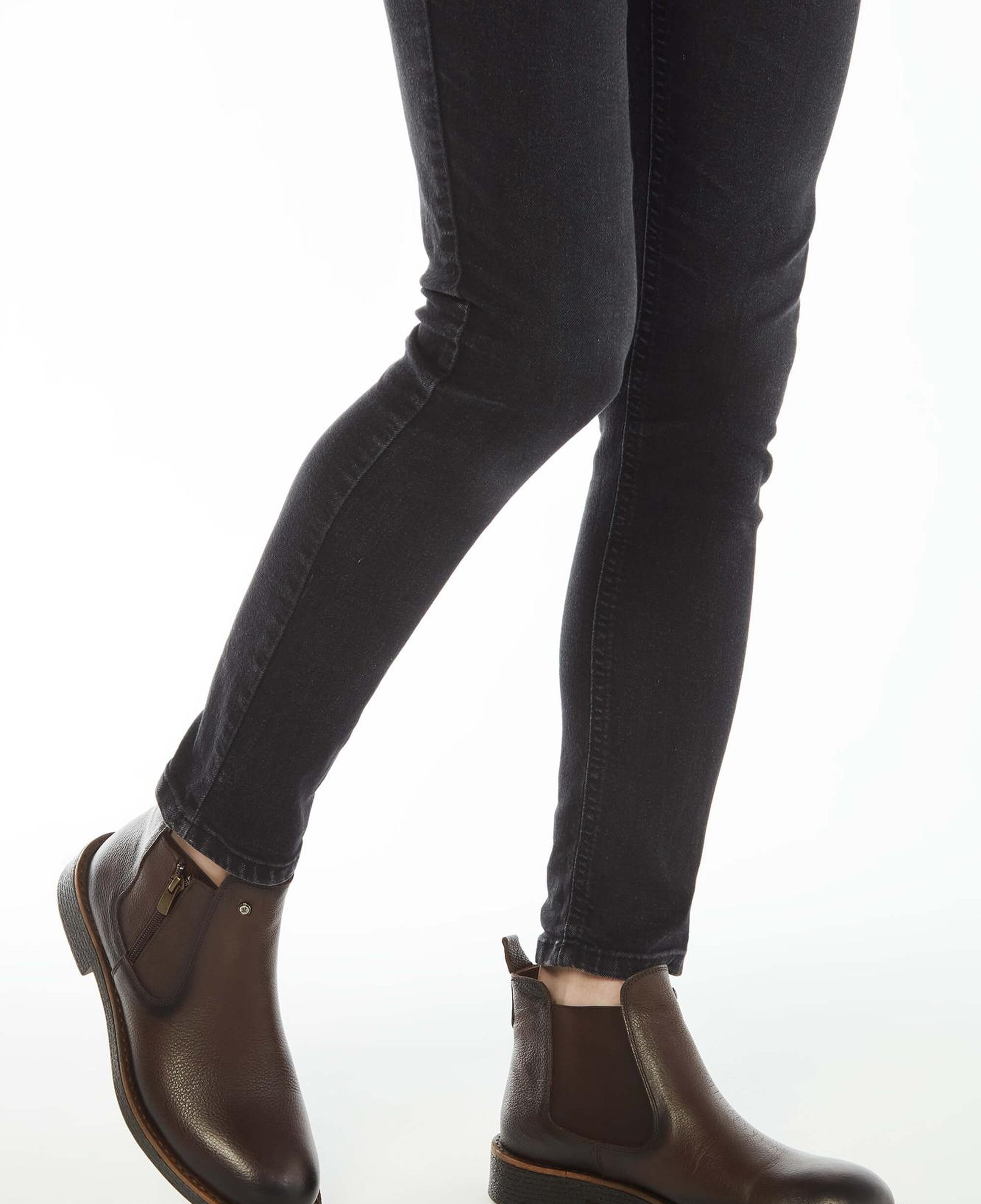 Tamer Tanca Erkek Hakiki Deri Kahverengi Floter Casual Bot