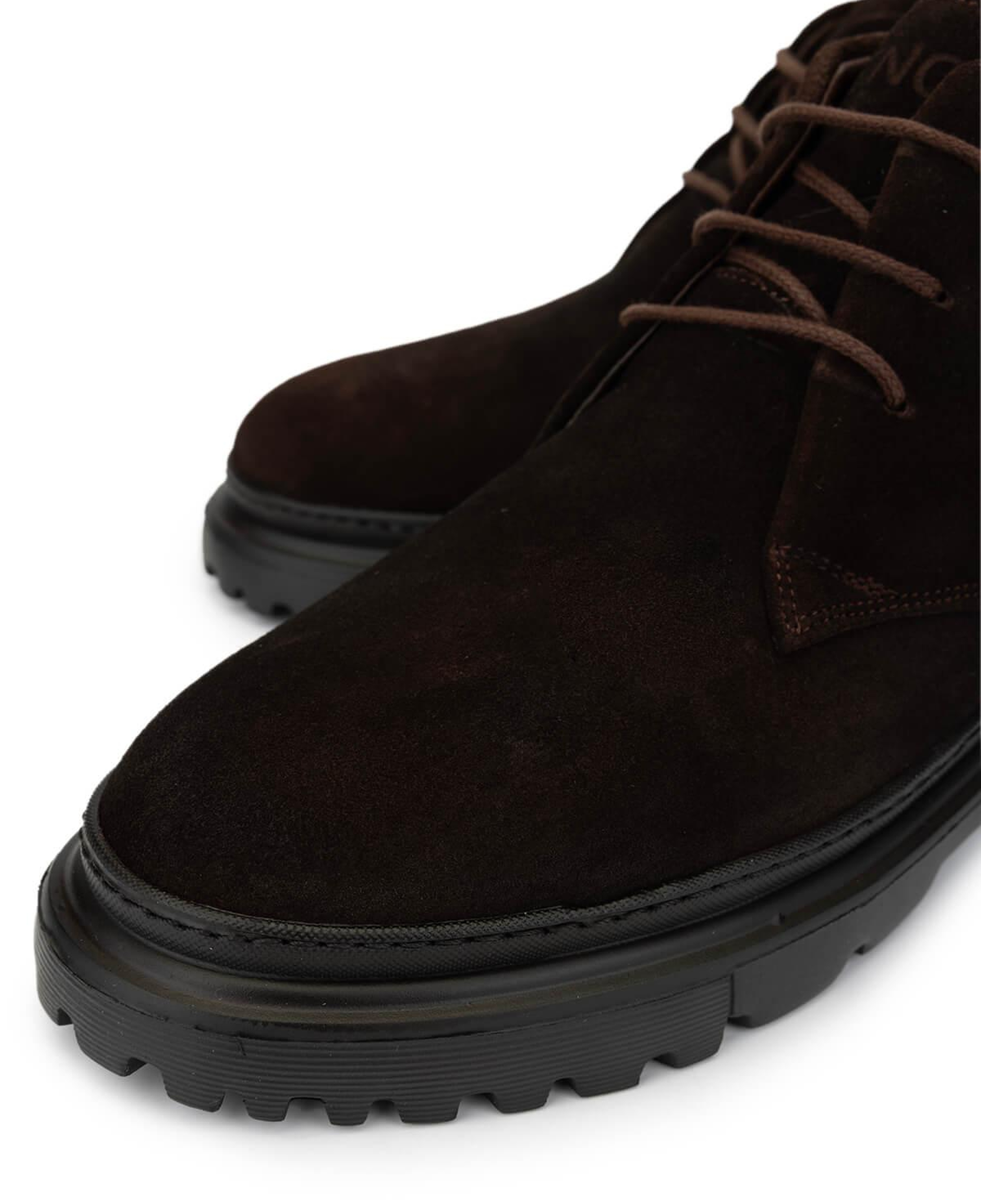 Tamer Tanca Erkek Hakiki Deri Kahverengi Süet Casual Bot