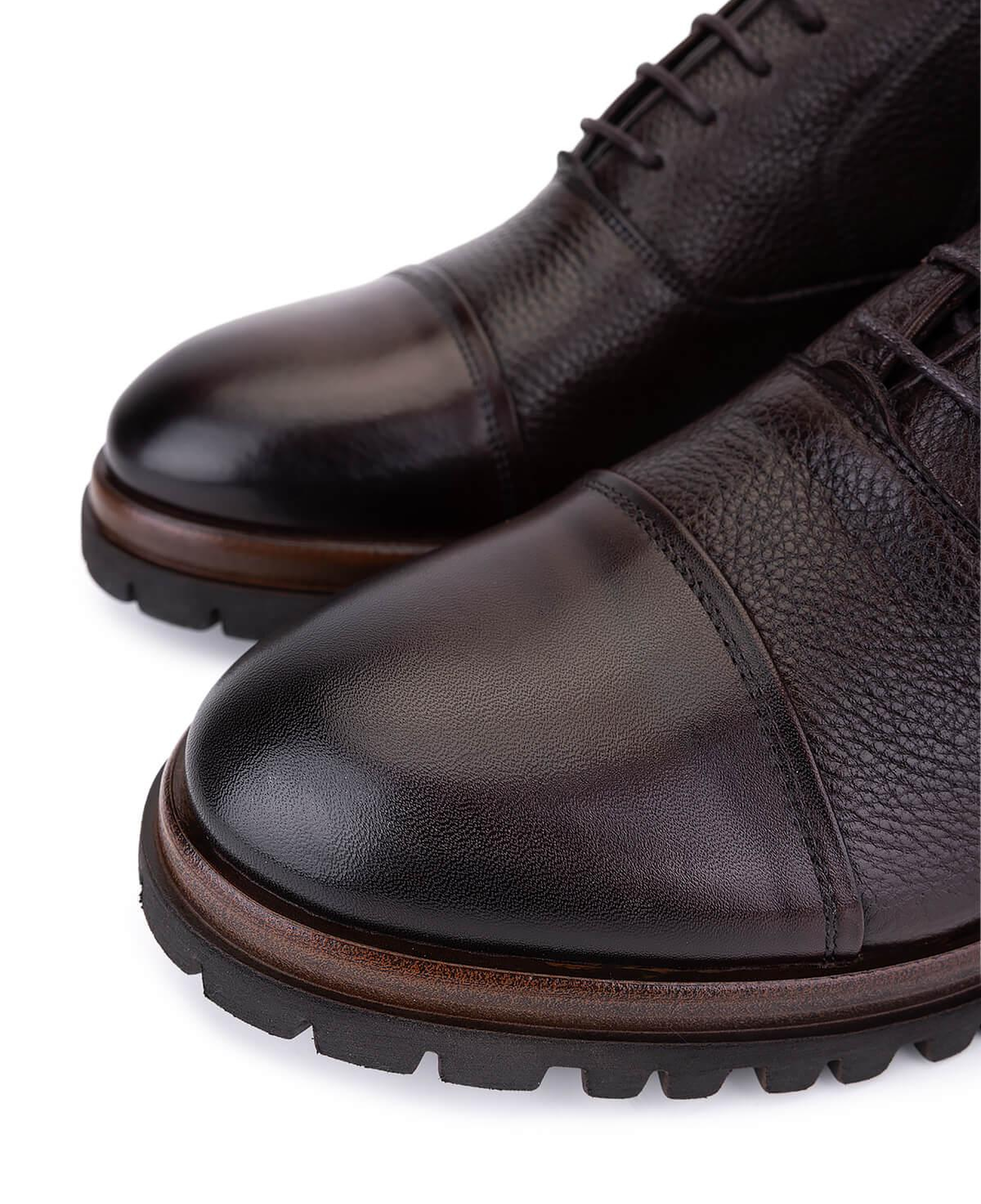 Tamer Tanca Erkek Hakiki Deri Kahverengi Klasik Bot