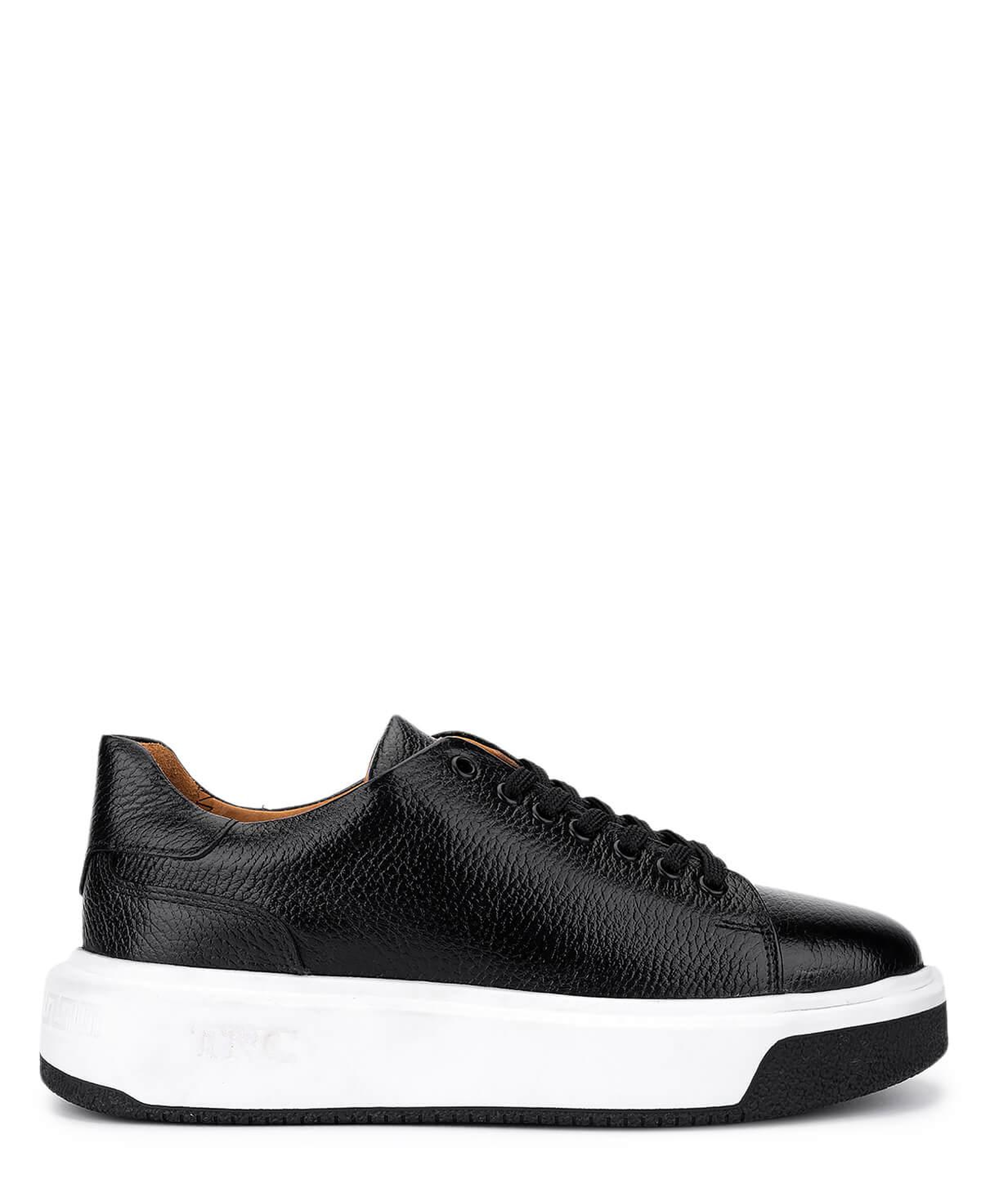 Tamer Tanca Erkek Hakiki Deri Siyah Sneakers & Spor Ayakkabı