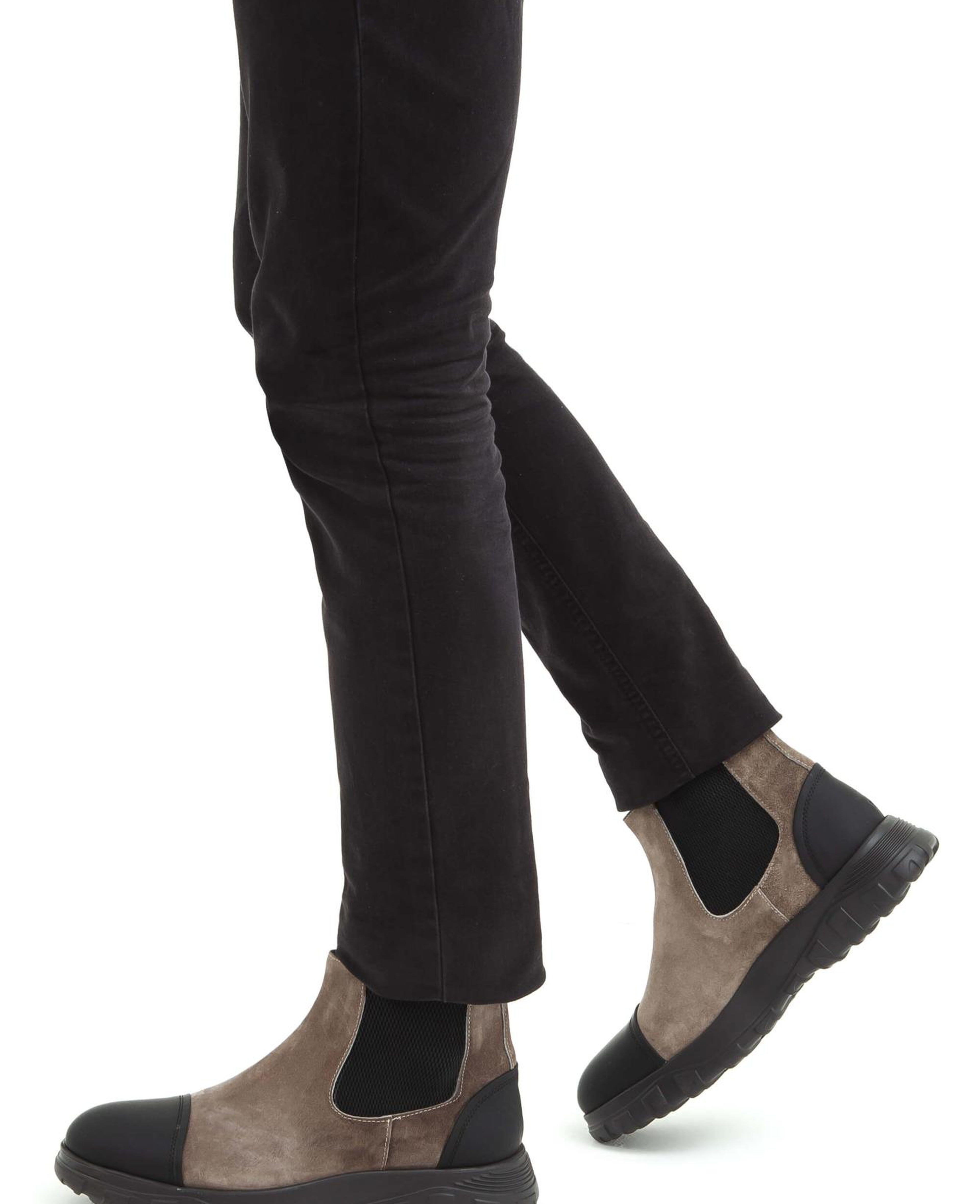 Tamer Tanca Erkek Hakiki Deri Vizon Süet Casual Bot