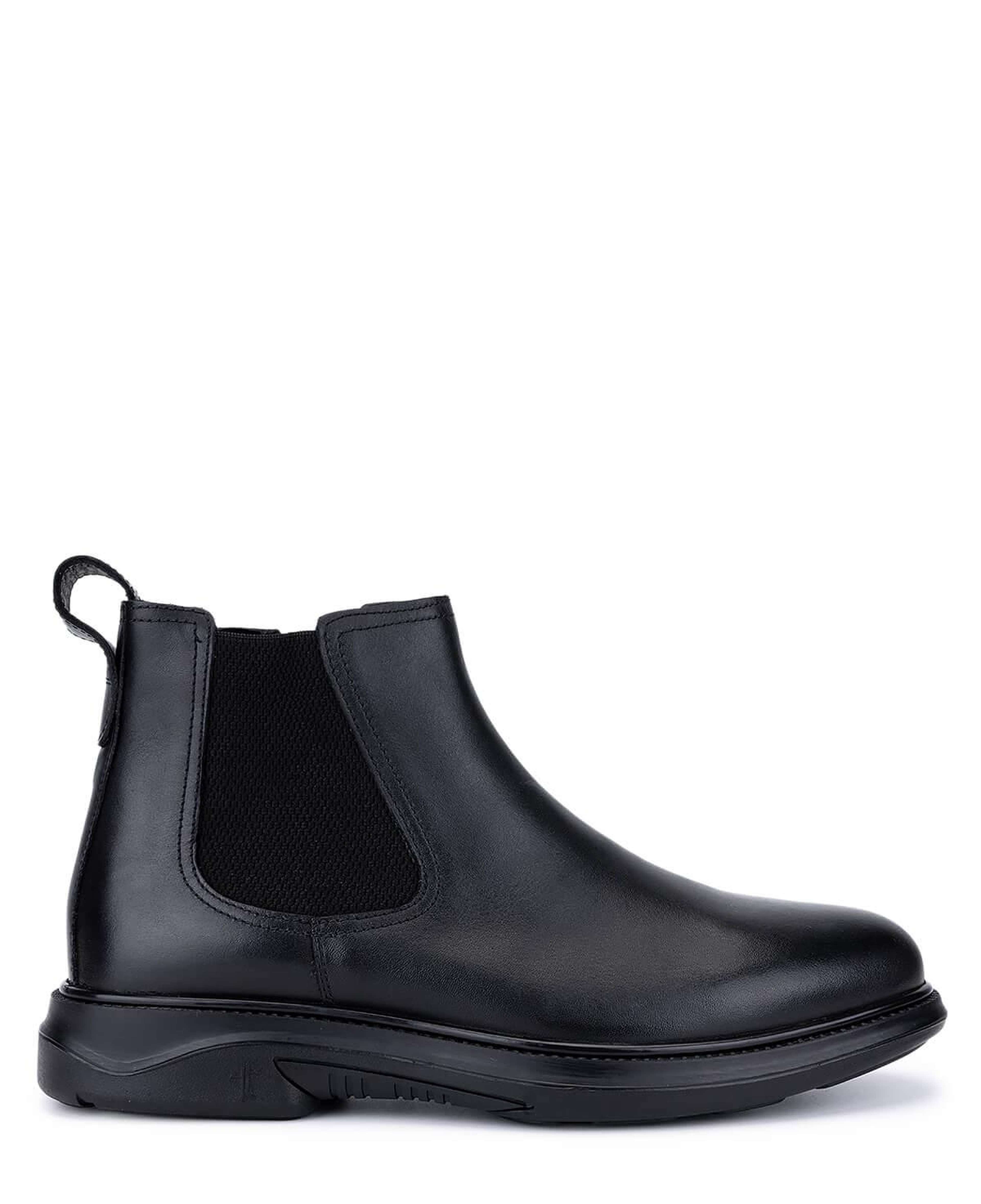 Tamer Tanca Erkek Hakiki Deri Siyah Klasik Bot