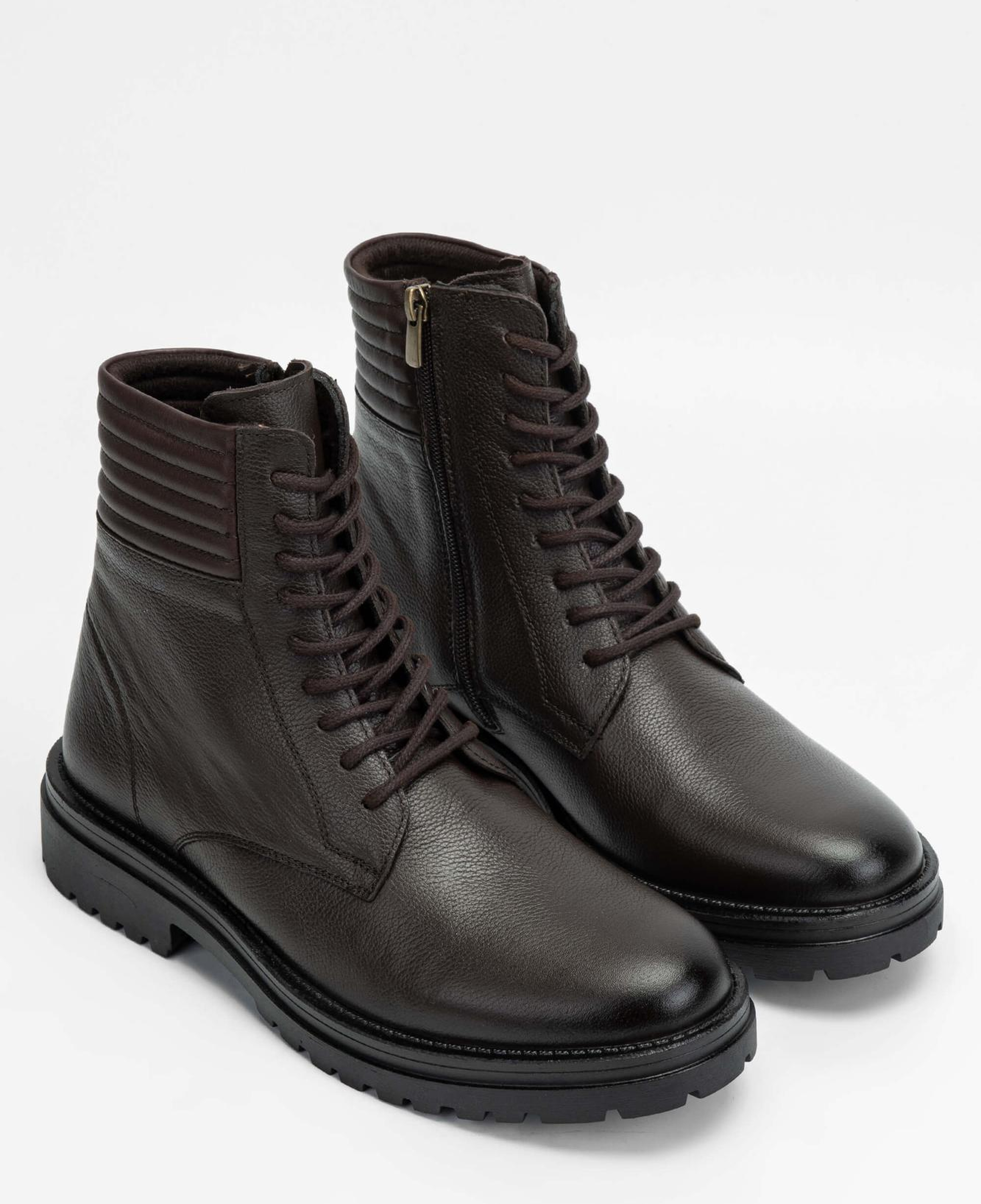 Tamer Tanca Erkek Hakiki Deri Kahverengi POSTAL Bot