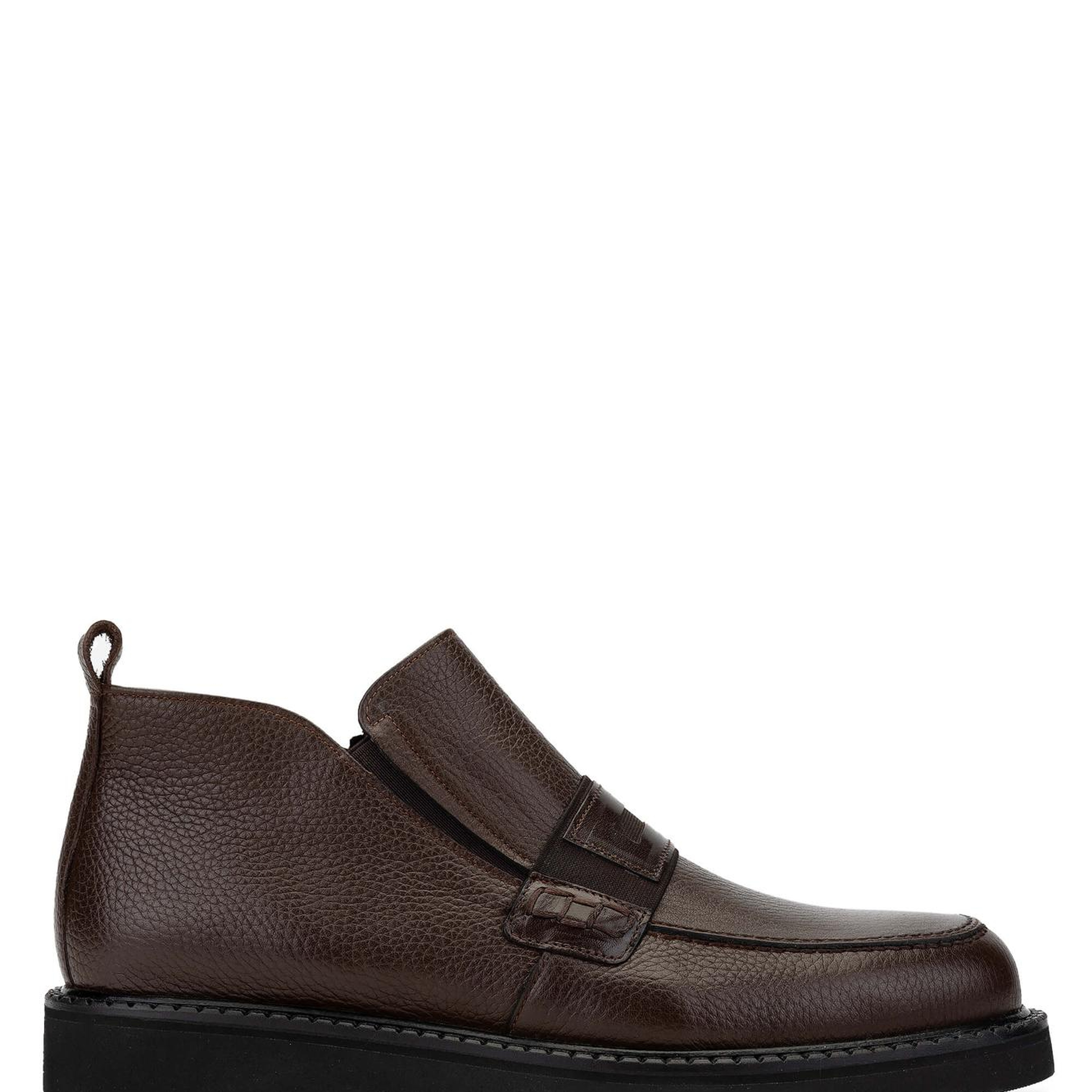 Tamer Tanca Erkek Hakiki Deri Kahverengi Klasik Bot