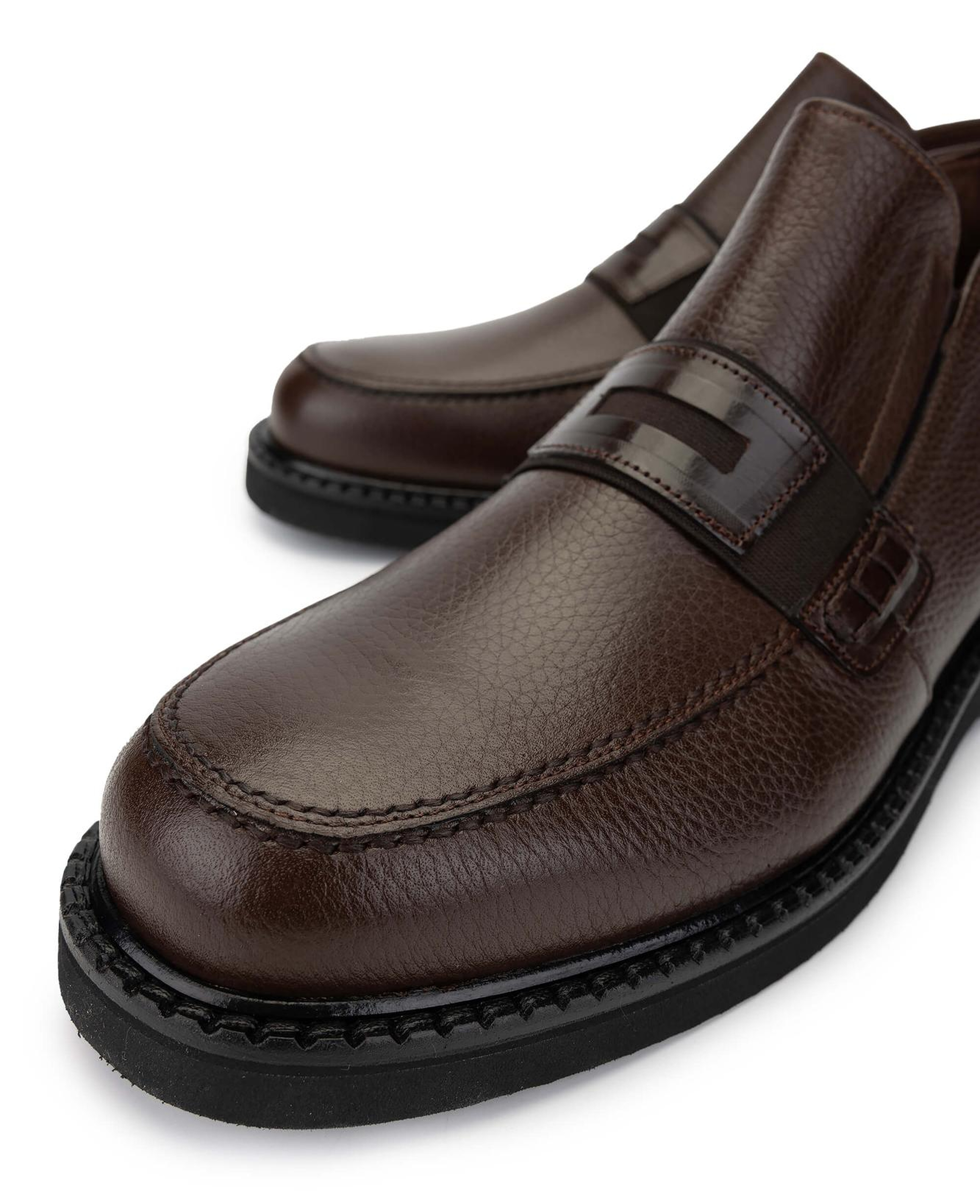 Tamer Tanca Erkek Hakiki Deri Kahverengi Klasik Bot