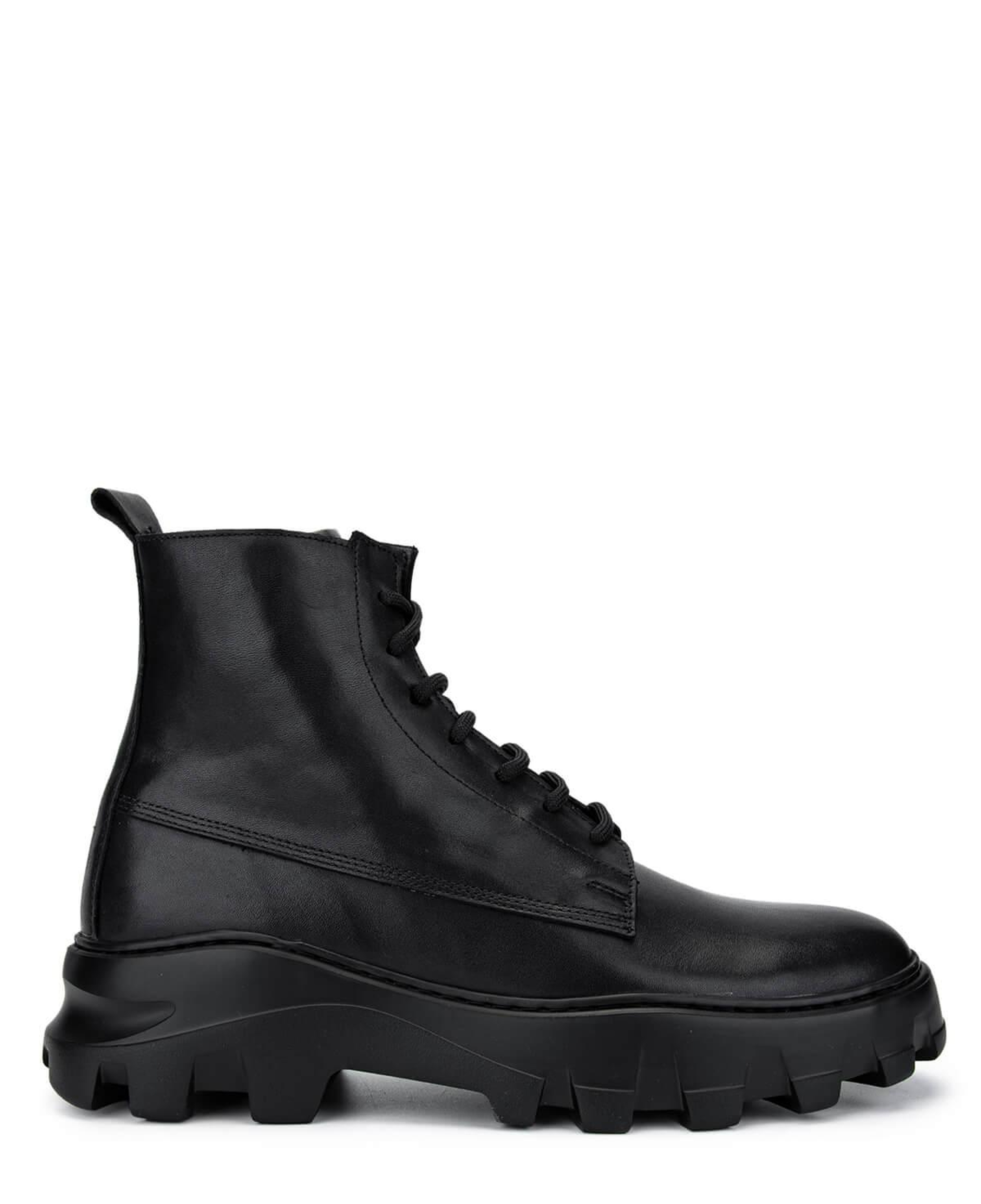 Tamer Tanca Erkek Hakiki Deri Siyah Deri Casual Bot