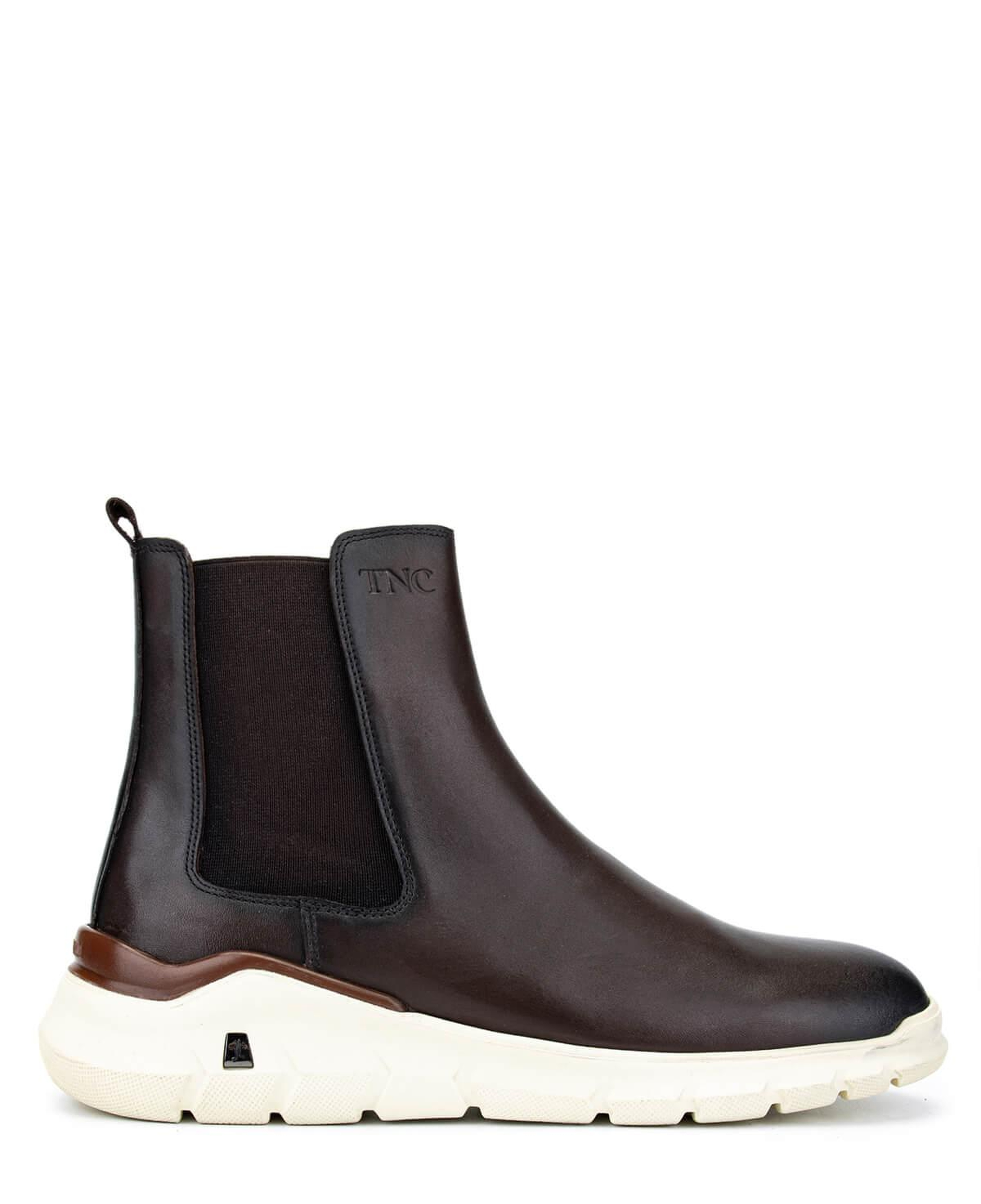 Tamer Tanca Erkek Hakiki Deri Kahverengi Casual Bot