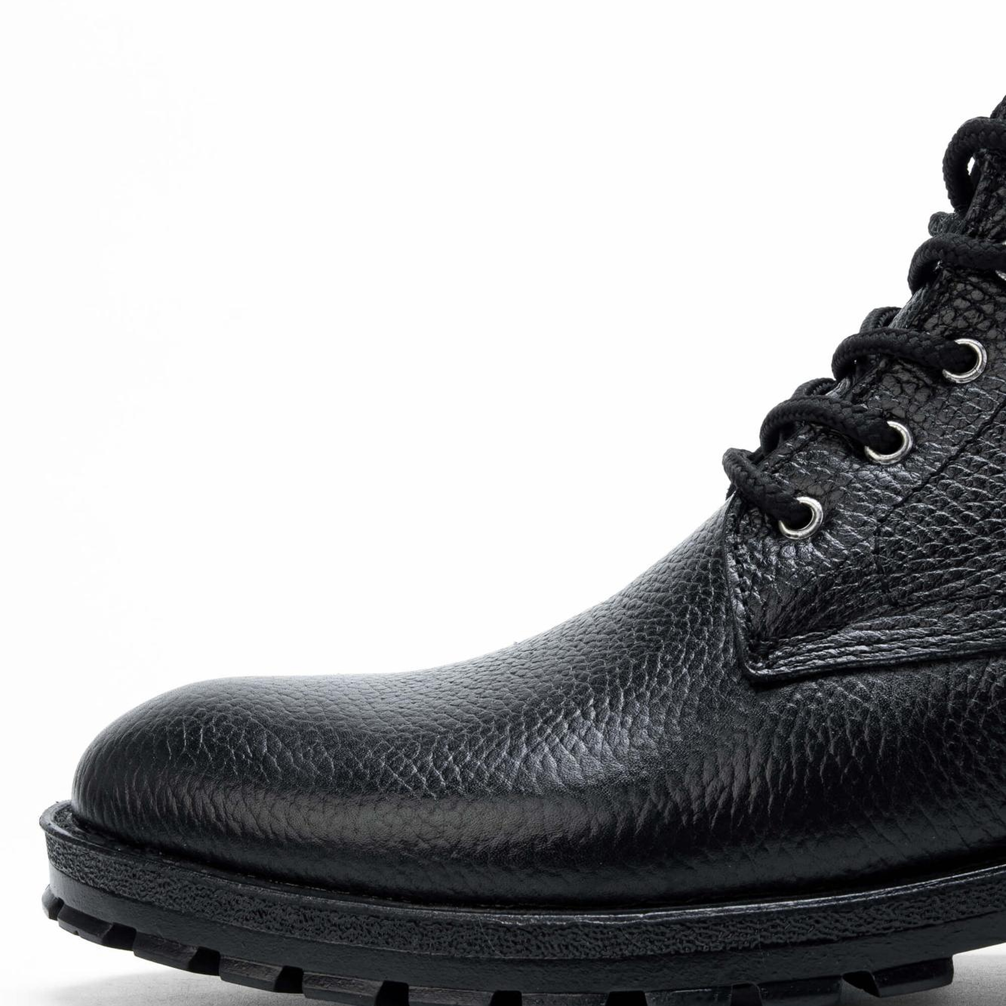 Tamer Tanca Erkek Hakiki Deri Siyah Casual Bot