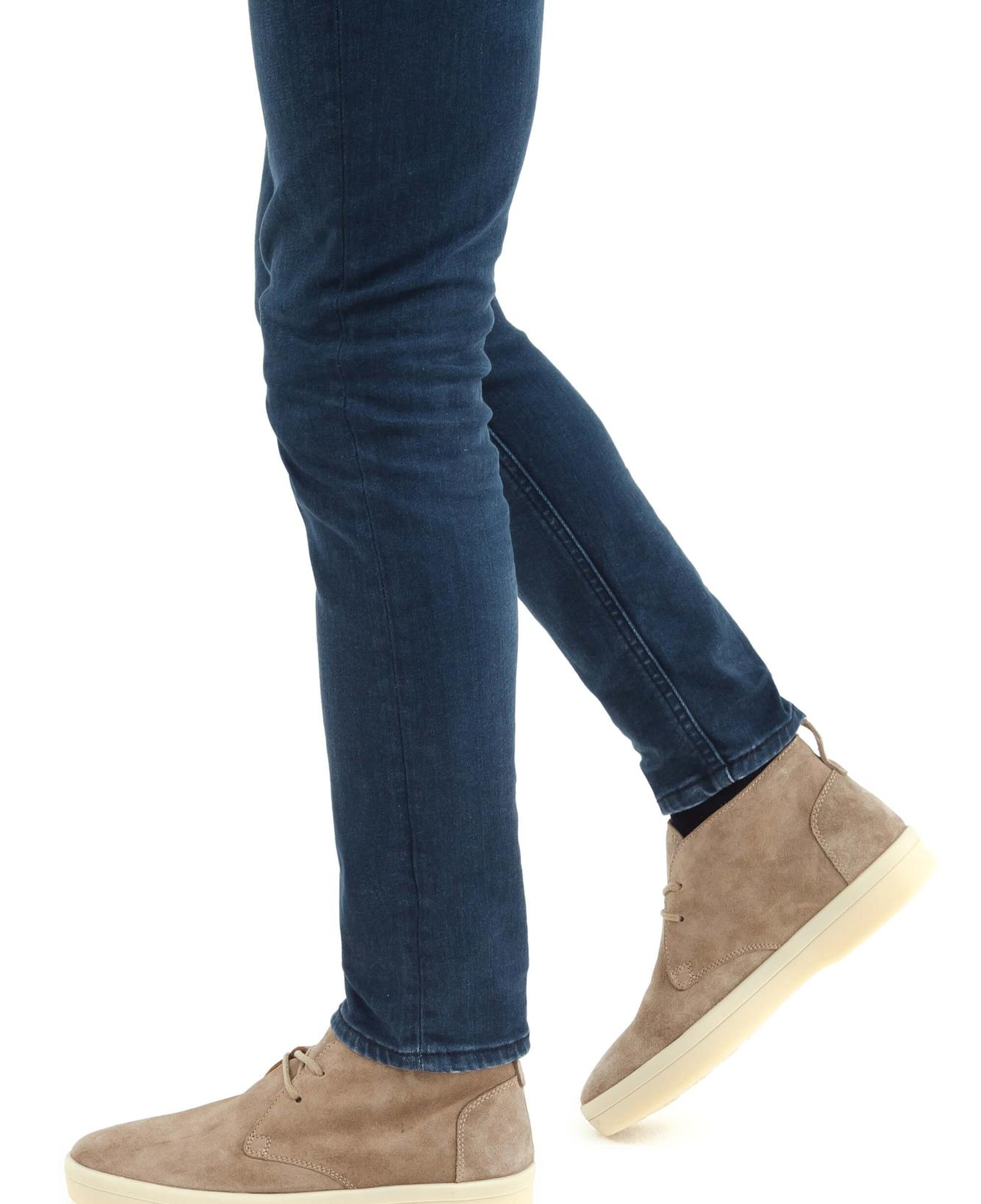 Tamer Tanca Erkek Hakiki Deri Bej Casual Bot