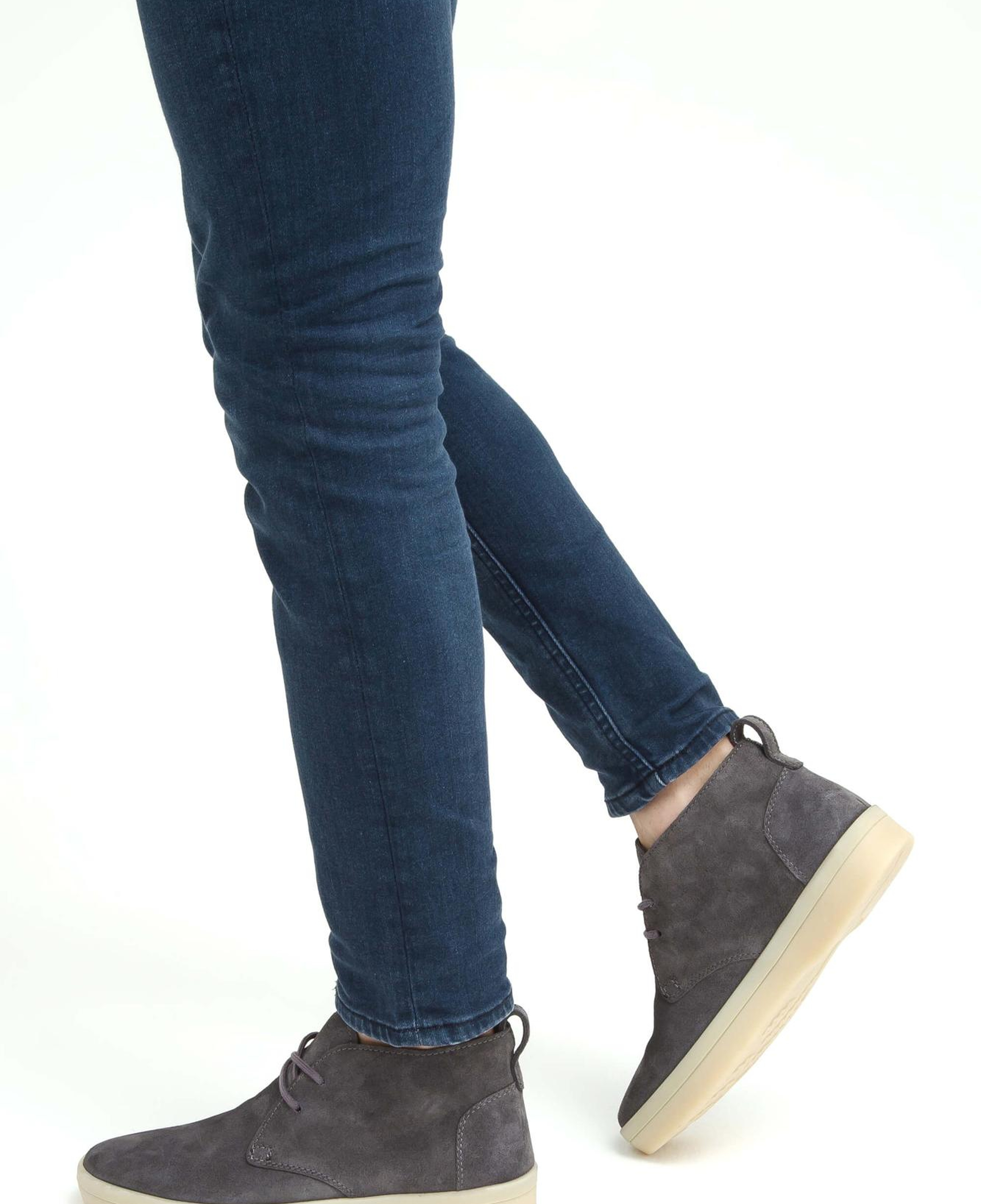 Tamer Tanca Erkek Hakiki Deri Gri Casual Bot