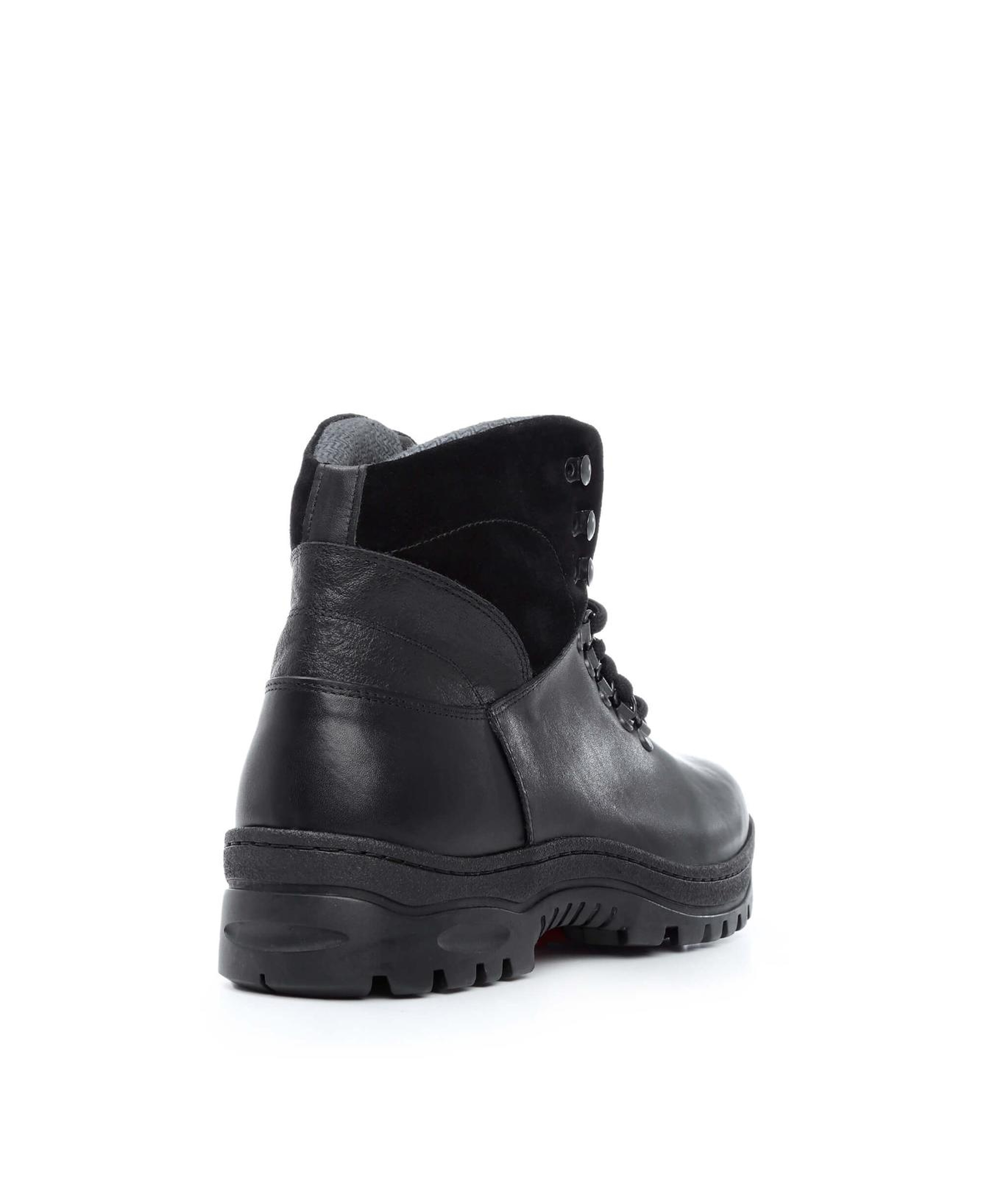 Tamer Tanca Erkek Hakiki Deri Siyah Casual Bot