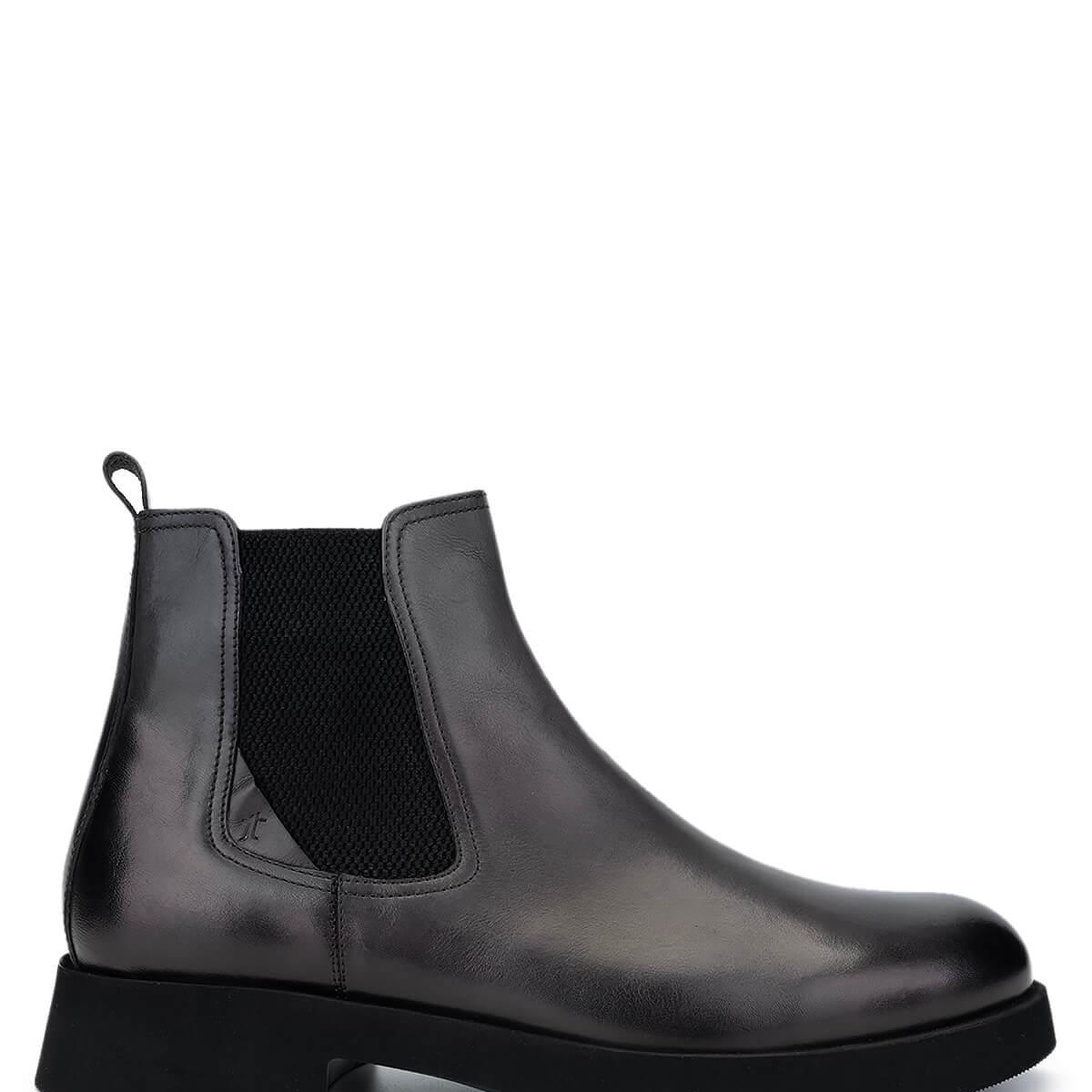 Tamer Tanca Erkek Hakiki Deri Gri Casual Bot