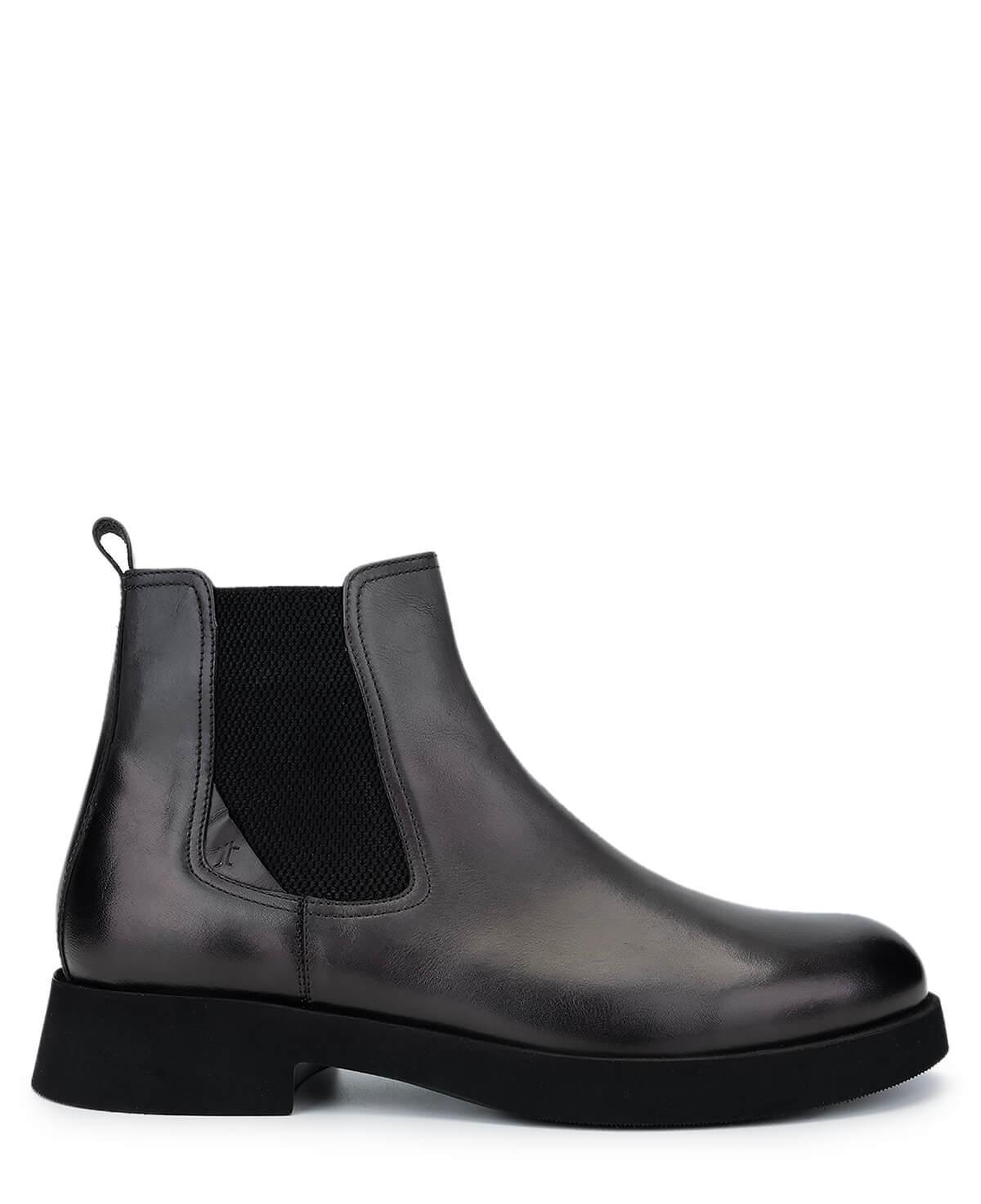 Tamer Tanca Erkek Hakiki Deri Gri Casual Bot