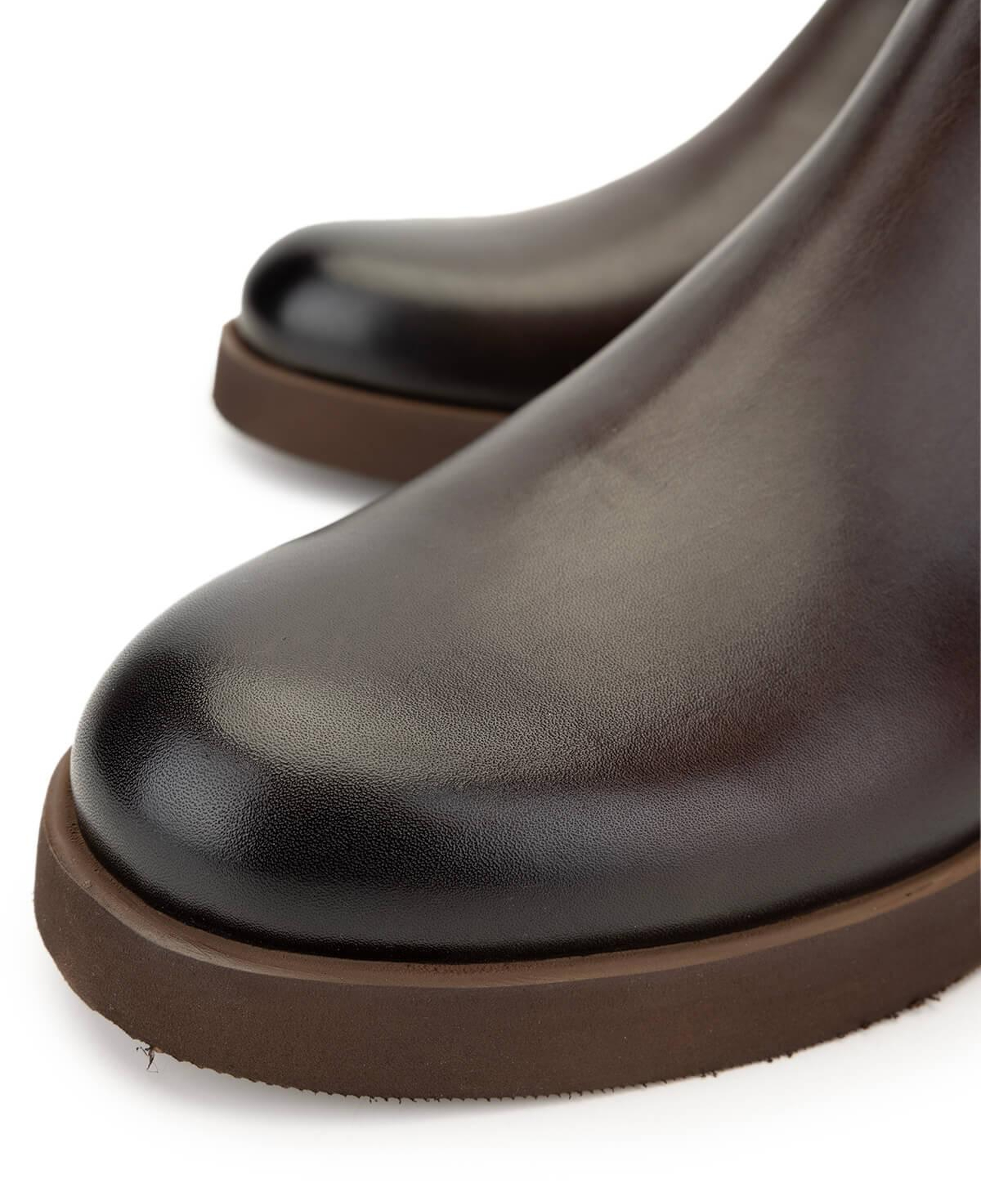 Tamer Tanca Erkek Hakiki Deri Kahverengi Casual Bot