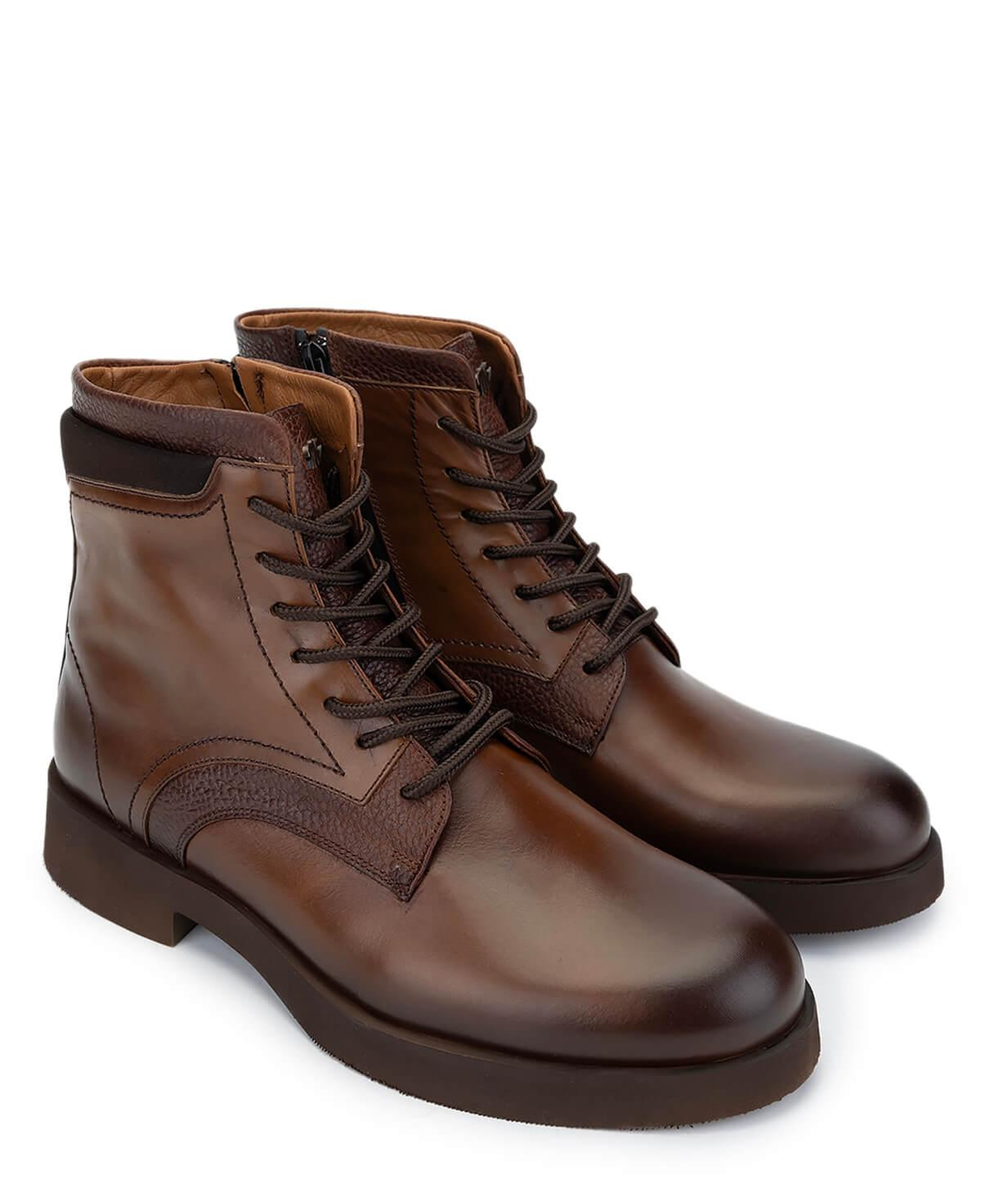 Tamer Tanca Erkek Hakiki Deri Taba Deri Casual Bot