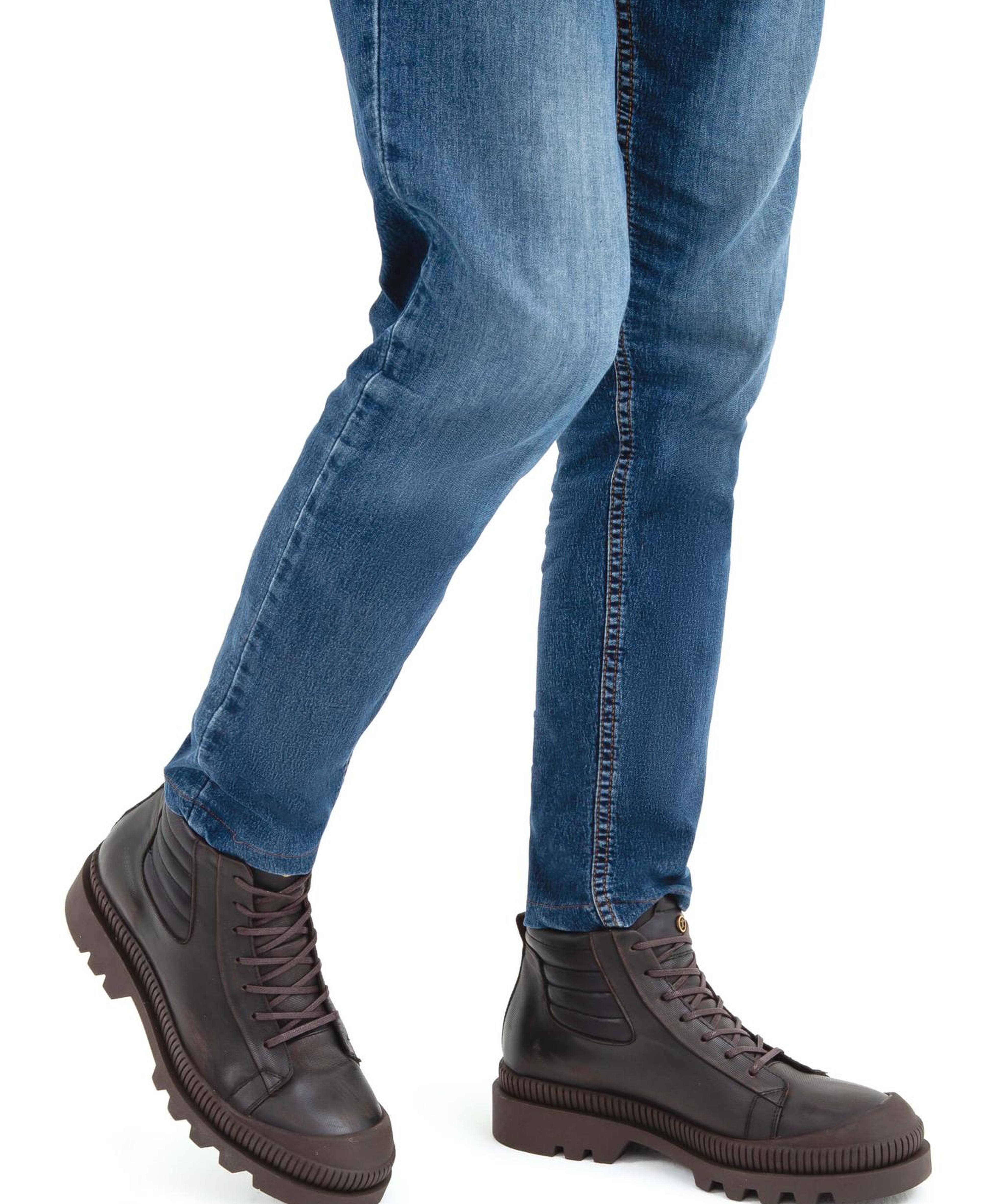 Tamer Tanca Erkek Hakiki Deri Kahverengi Casual Bot