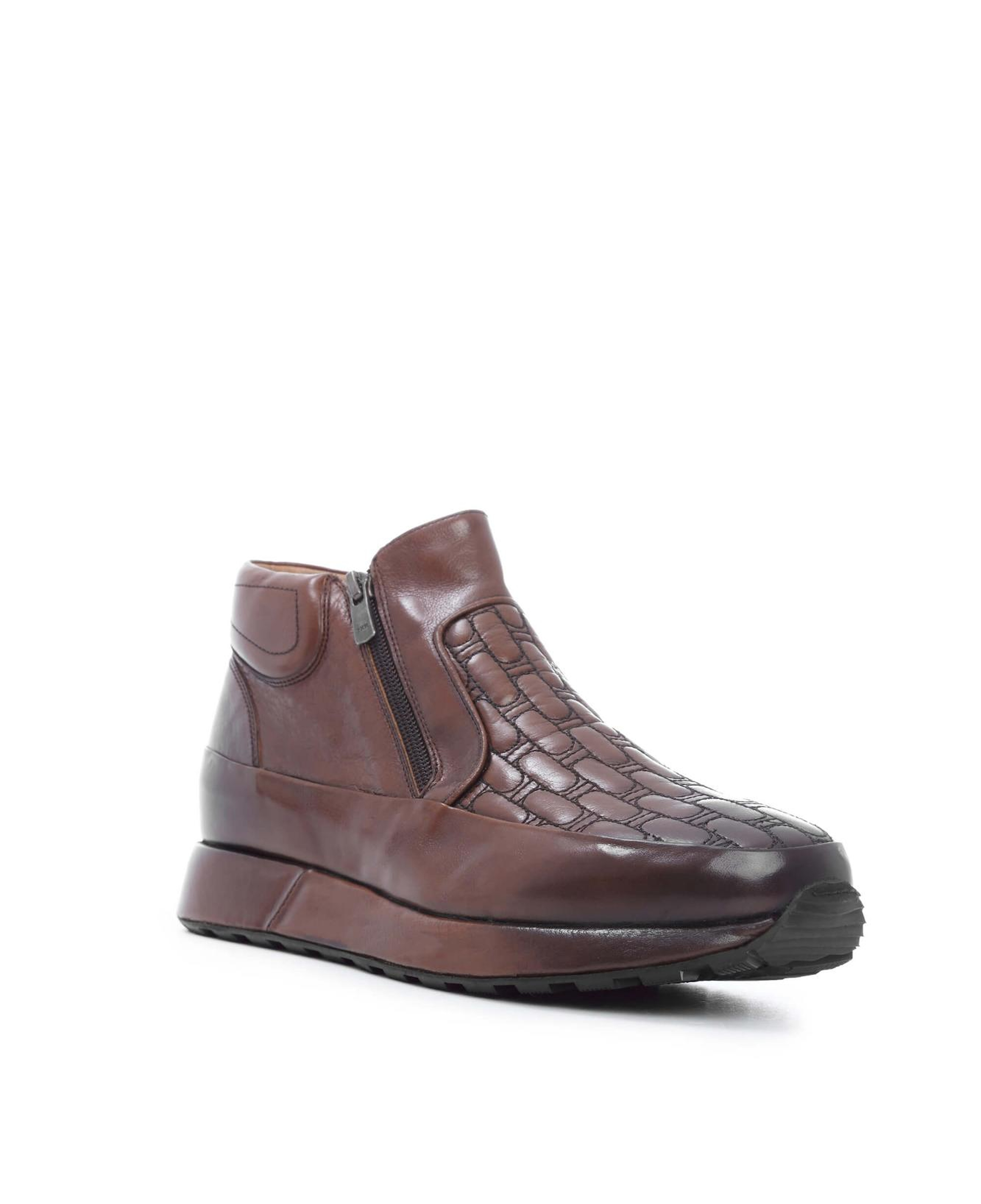 Tamer Tanca Erkek Hakiki Deri Taba Bufalo Klasik Bot