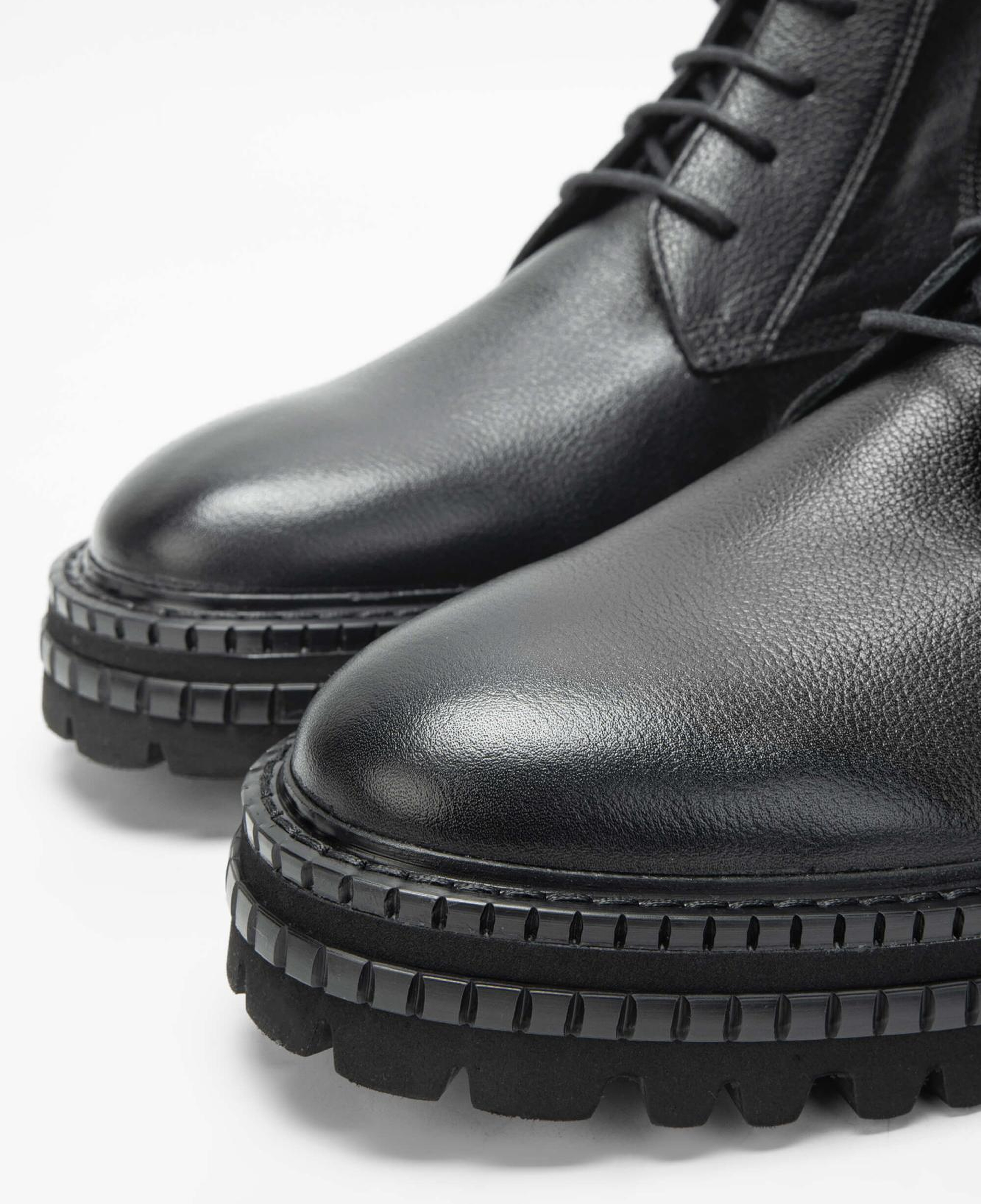 Tamer Tanca Erkek Hakiki Deri Siyah POSTAL Bot