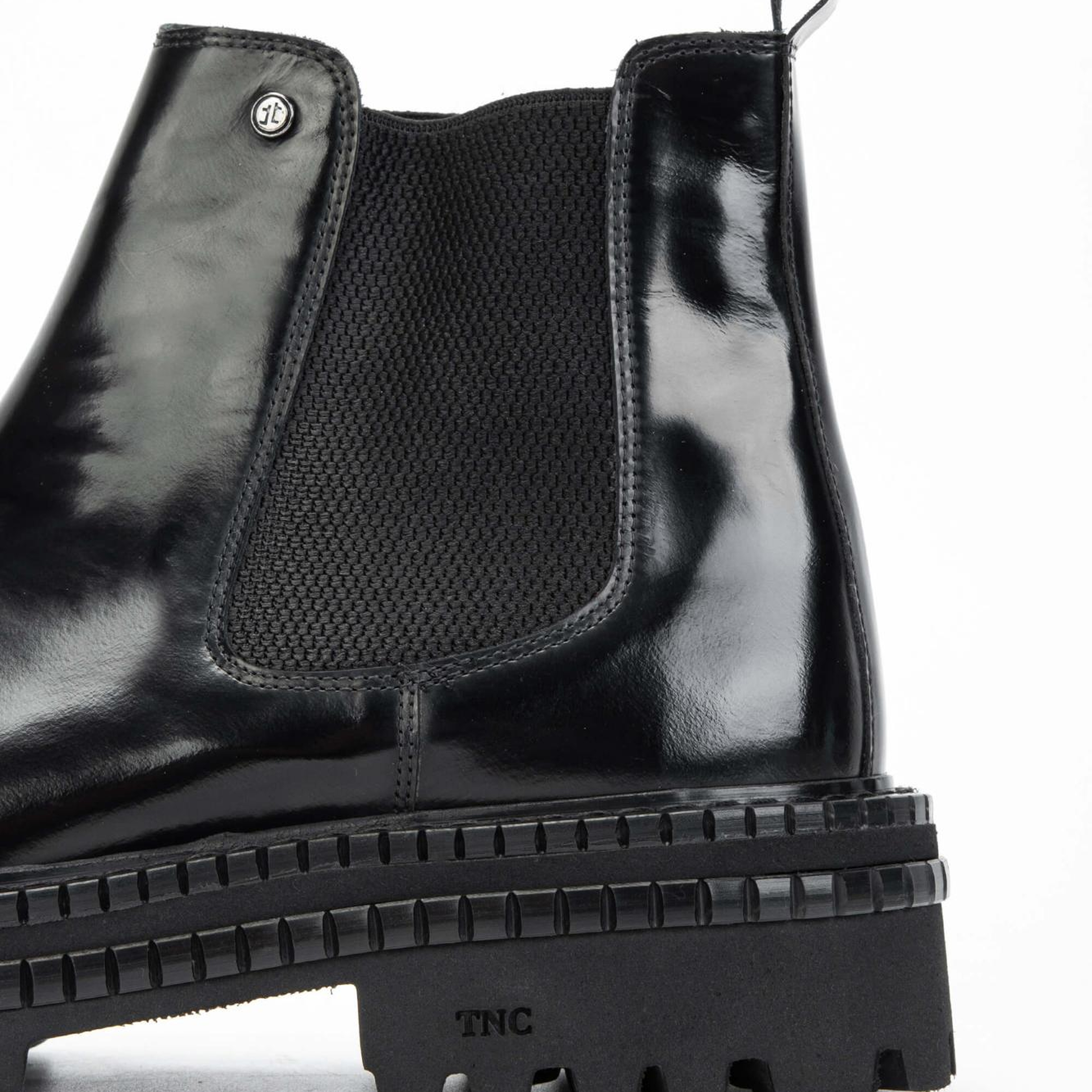 Tamer Tanca Erkek Hakiki Deri Siyah Açma Casual Bot