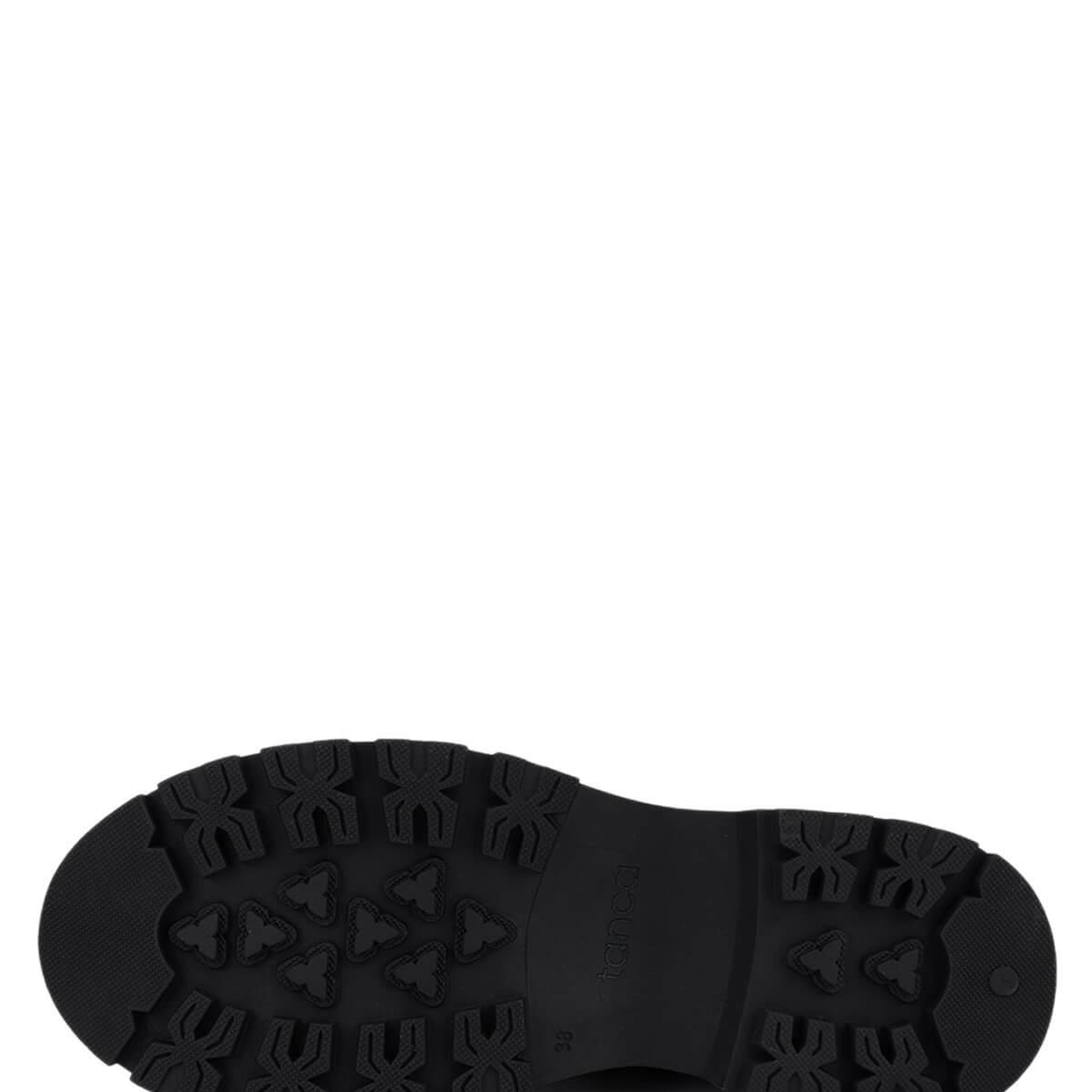 Tamer Tanca Kadın Hakiki Deri Siyah Nubuk Topuklu Bot