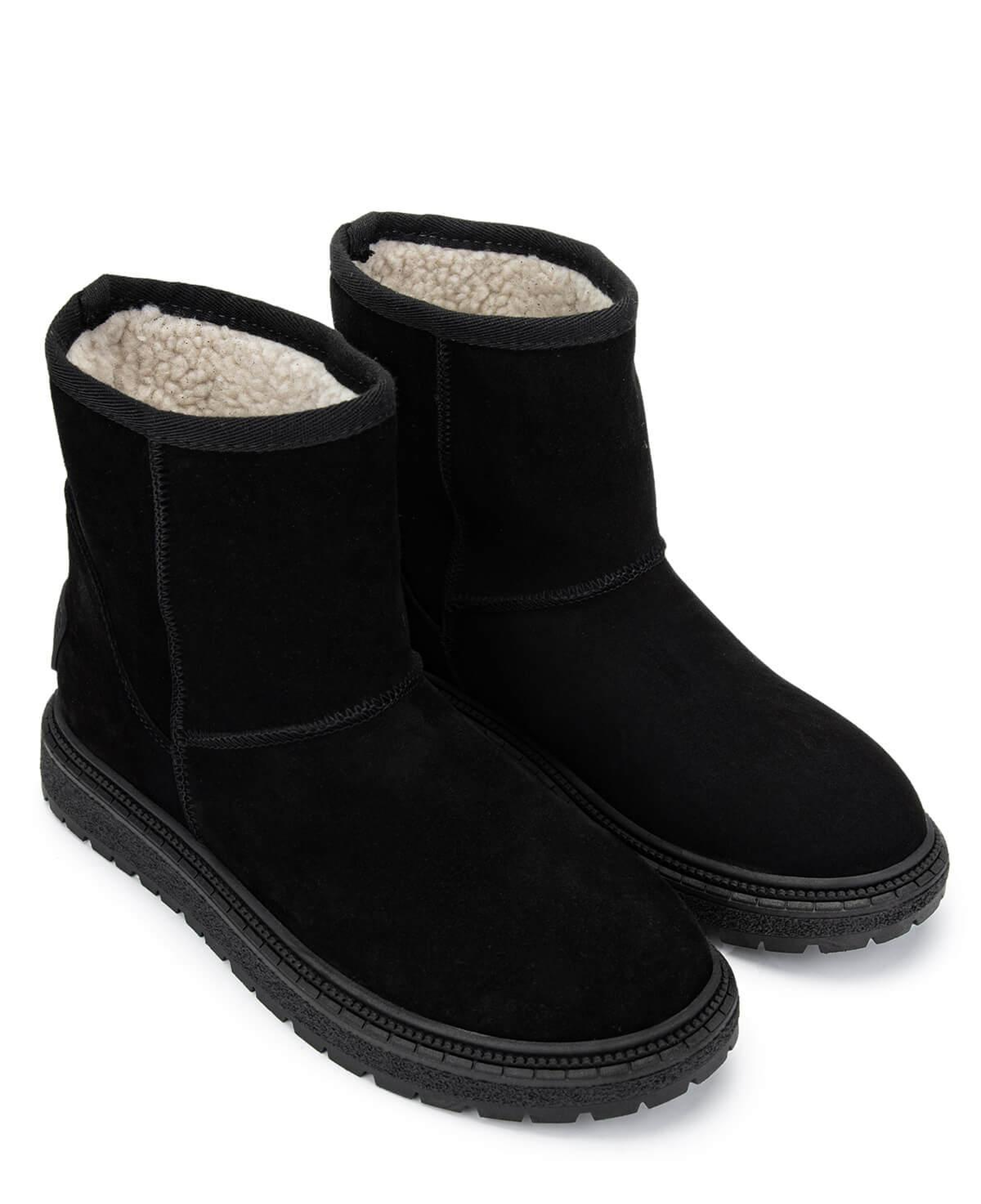 Tamer Tanca Kadın Hakiki Deri Siyah Süet Casual Bot