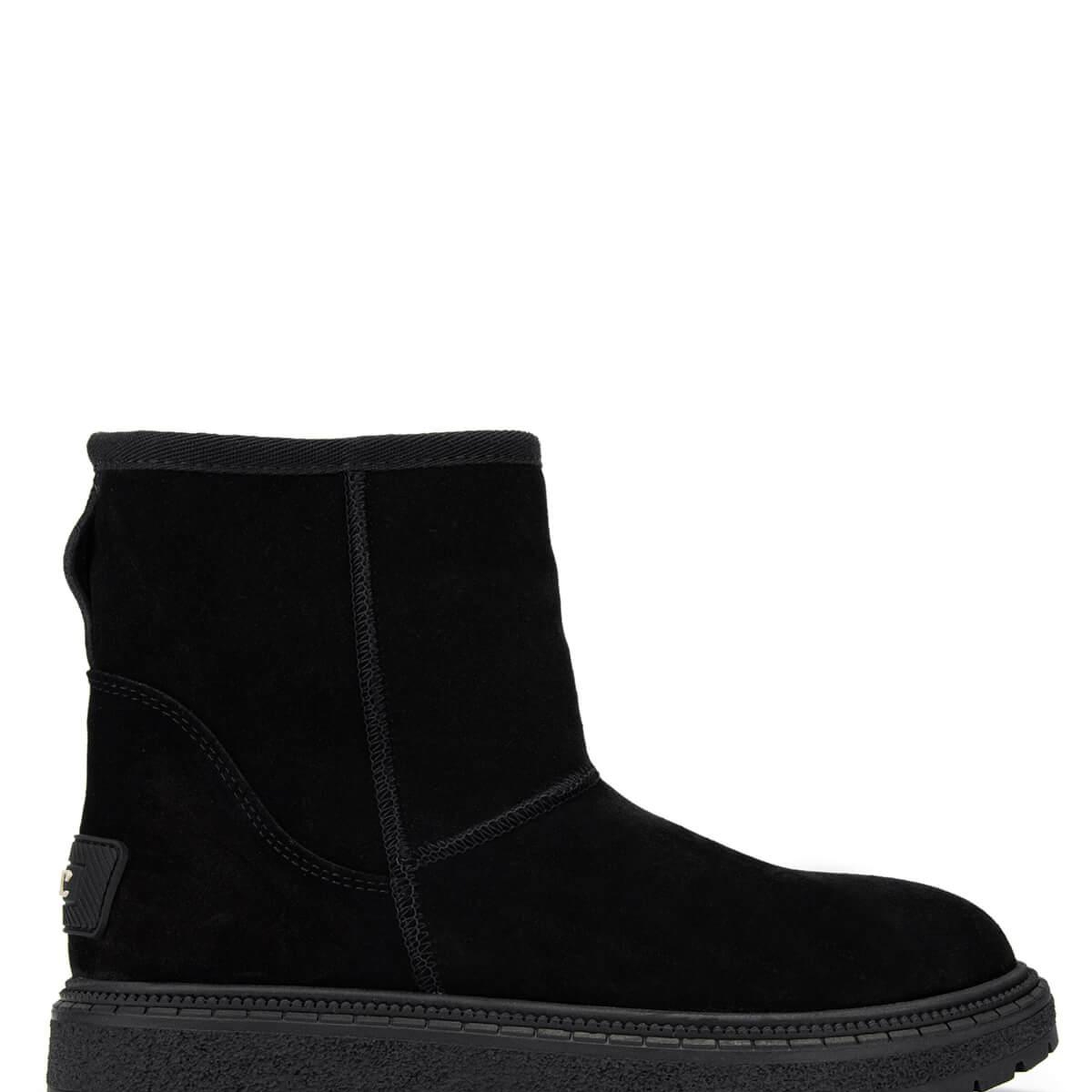 Tamer Tanca Kadın Hakiki Deri Siyah Süet Casual Bot