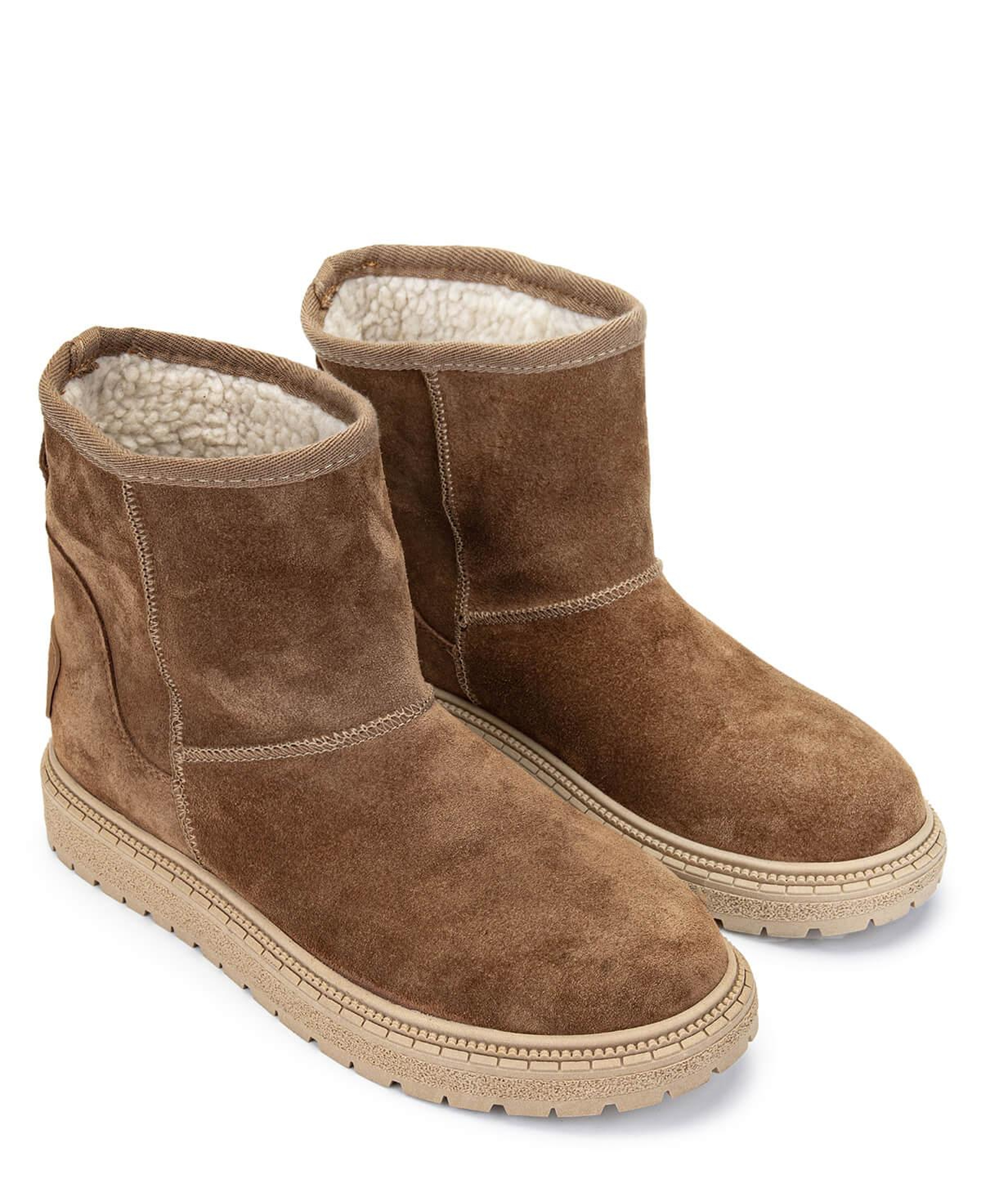 Tamer Tanca Kadın Hakiki Deri Tütün Süet Casual Bot