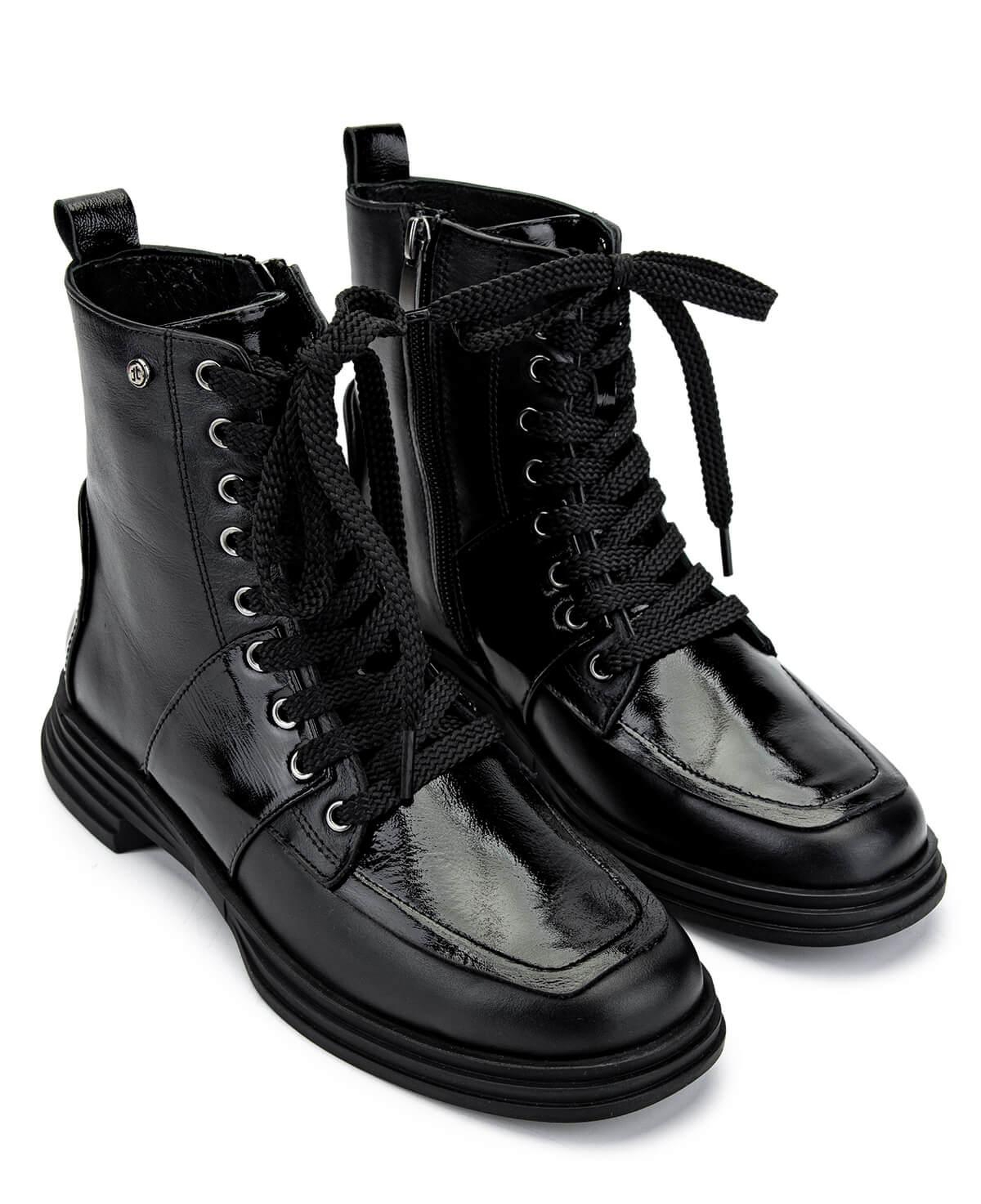 Tamer Tanca Kadın Hakiki Deri Siyah Casual Bot