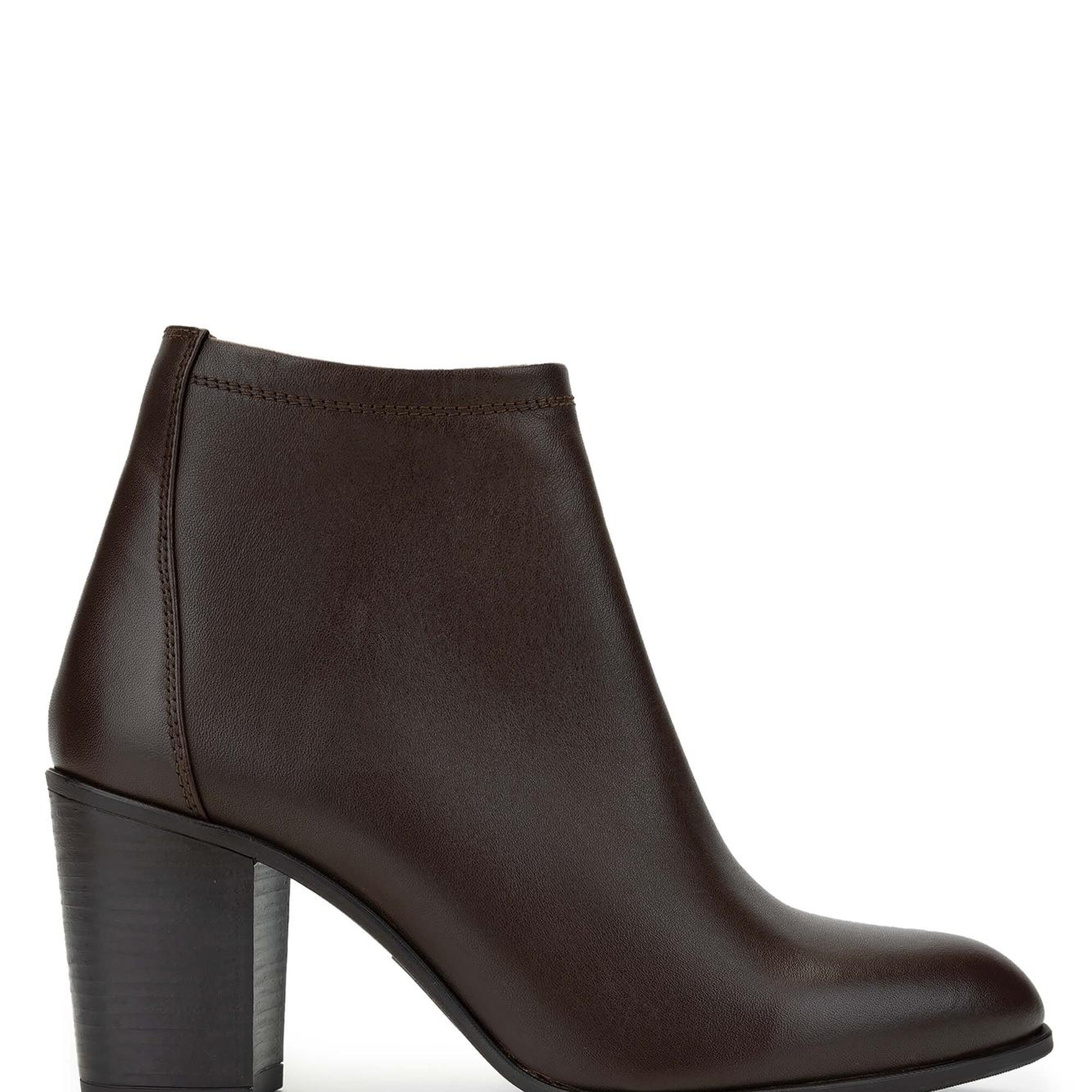 Tamer Tanca Kadın Hakiki Deri Kahverengi Topuklu Bot