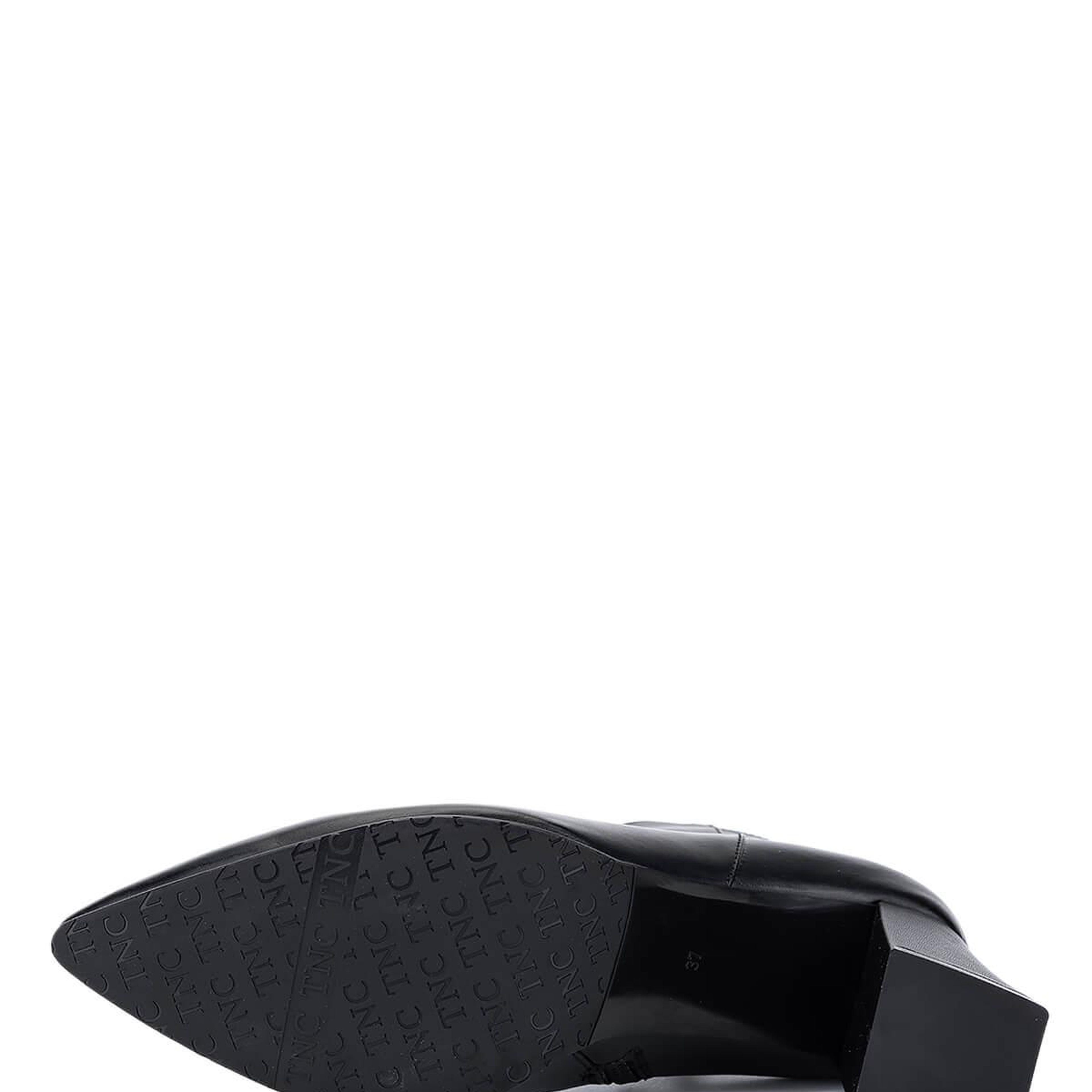 Tamer Tanca Kadın Hakiki Deri Siyah Topuklu Bot