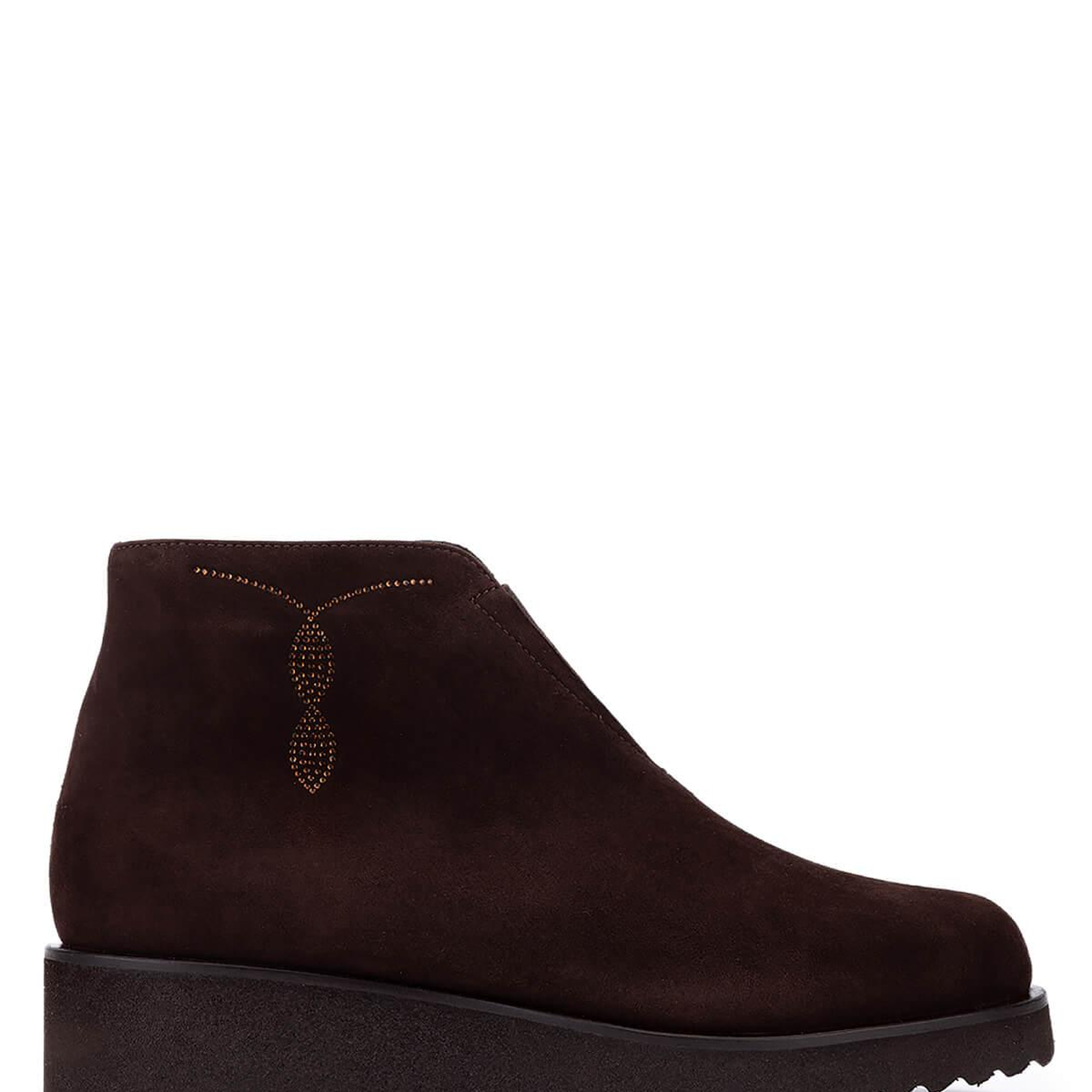 Tamer Tanca Kadın Hakiki Deri Kahverengi Süet Casual Bot