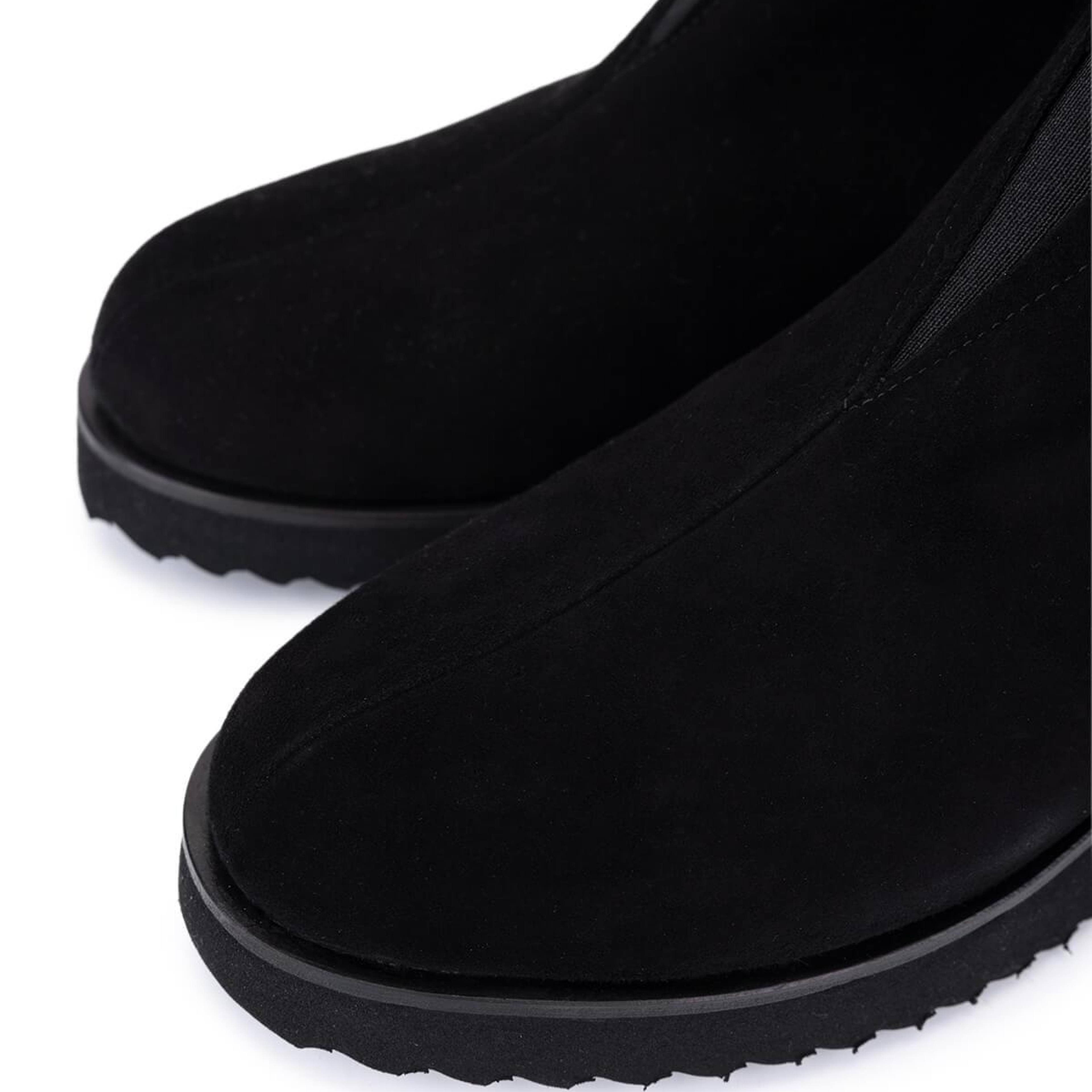 Tamer Tanca Kadın Hakiki Deri Siyah Süet Casual Bot