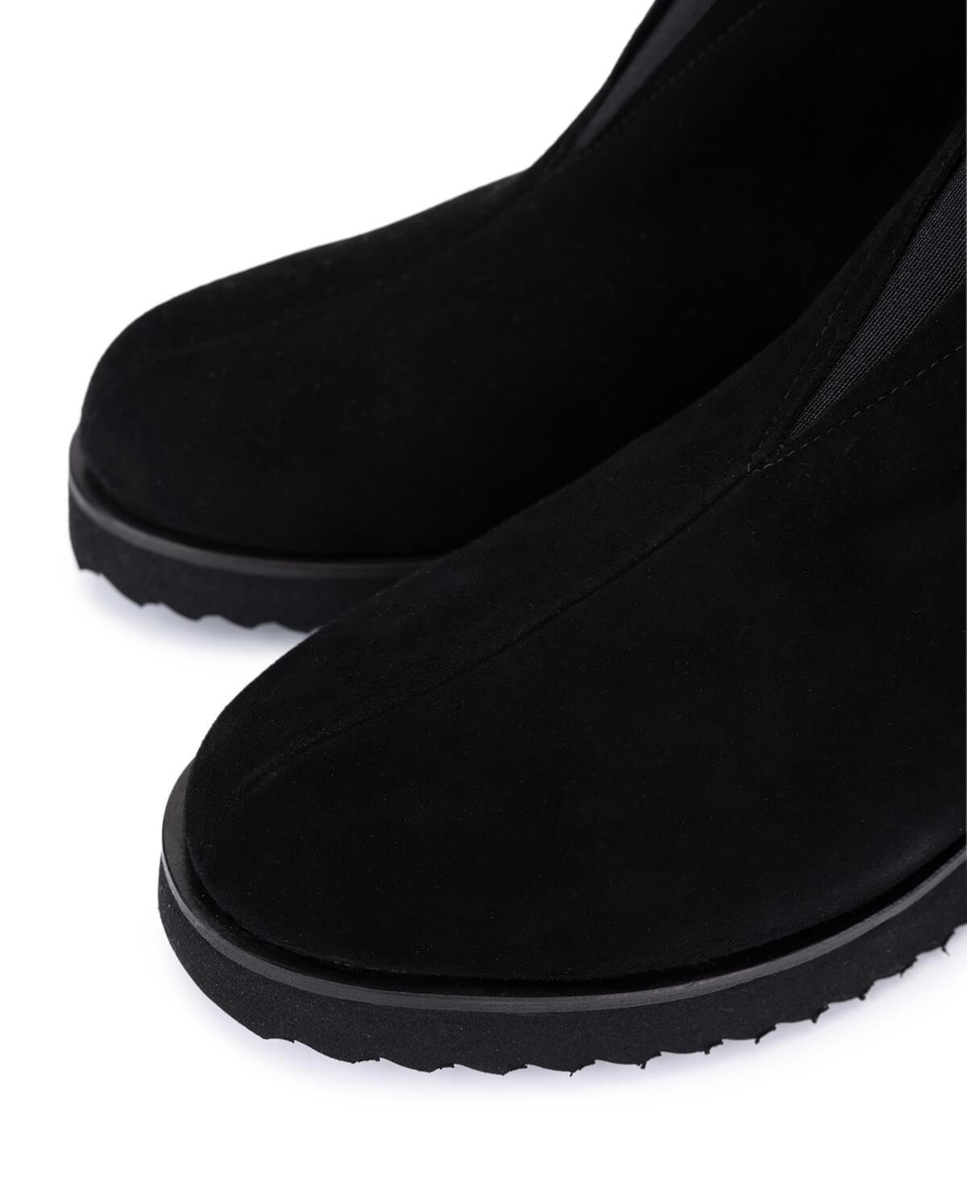 Tamer Tanca Kadın Hakiki Deri Siyah Süet Casual Bot