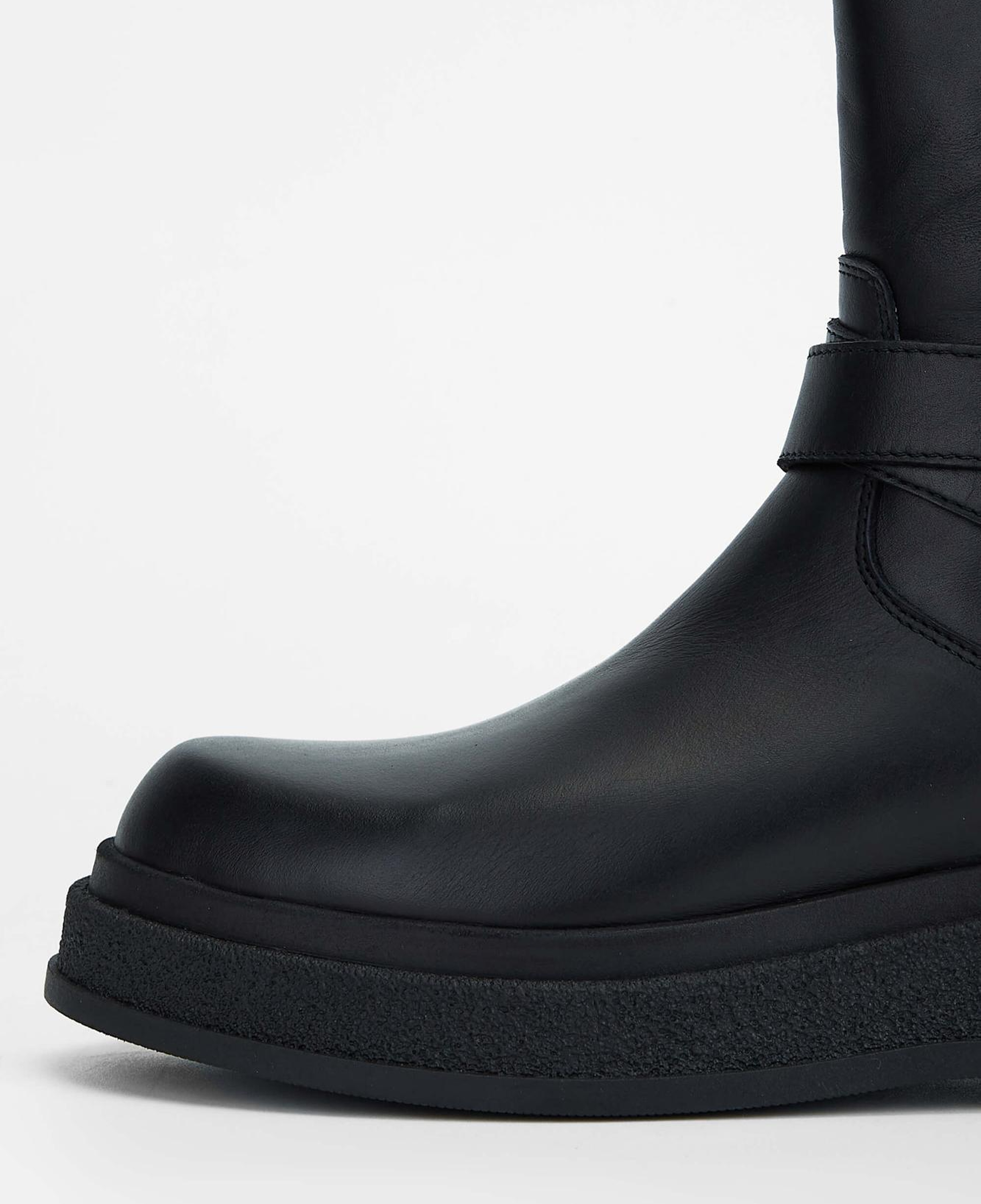 Tamer Tanca Kadın Hakiki Deri Siyah Deri Casual Bot