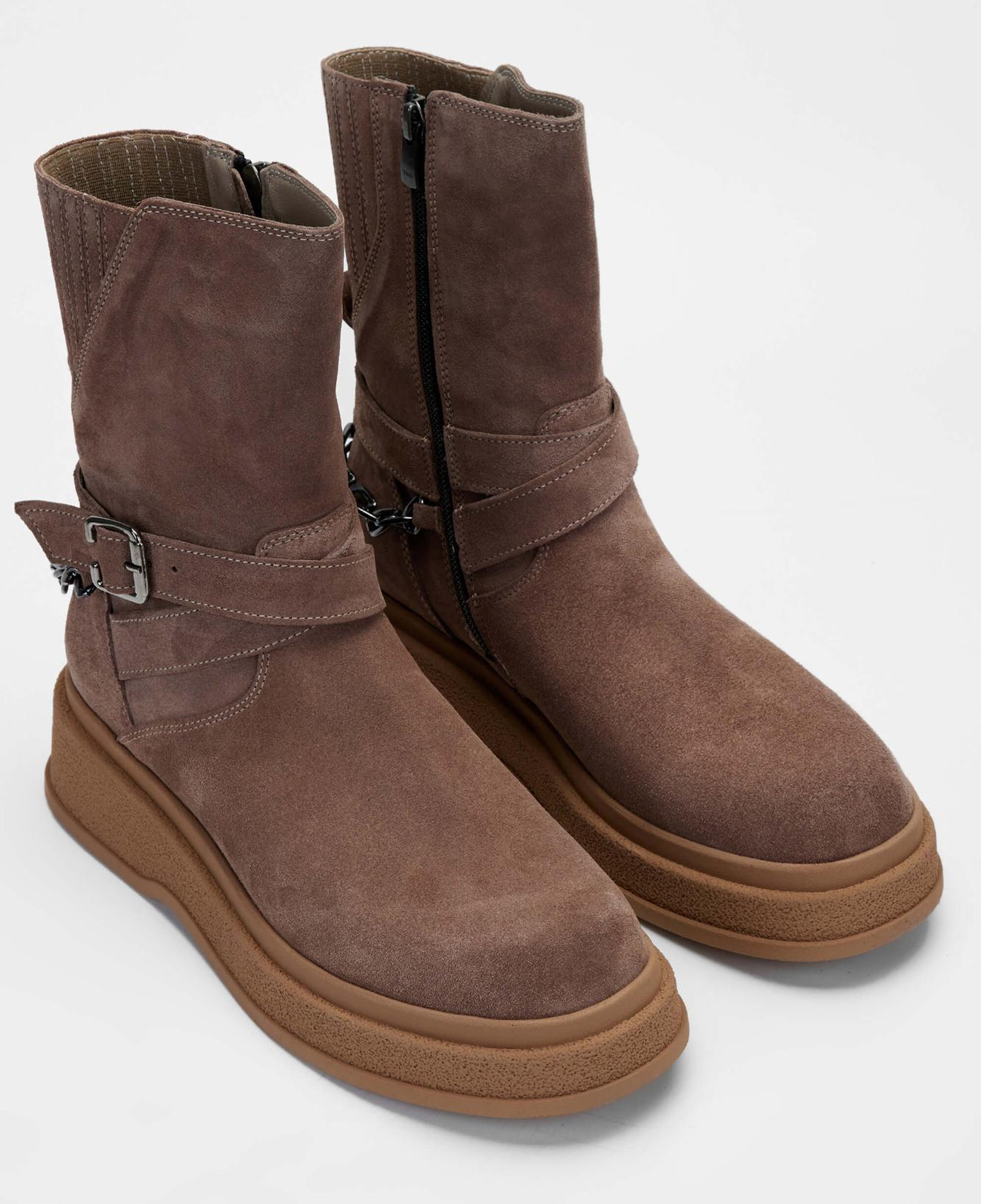 Tamer Tanca Kadın Hakiki Deri Vizon Casual Bot