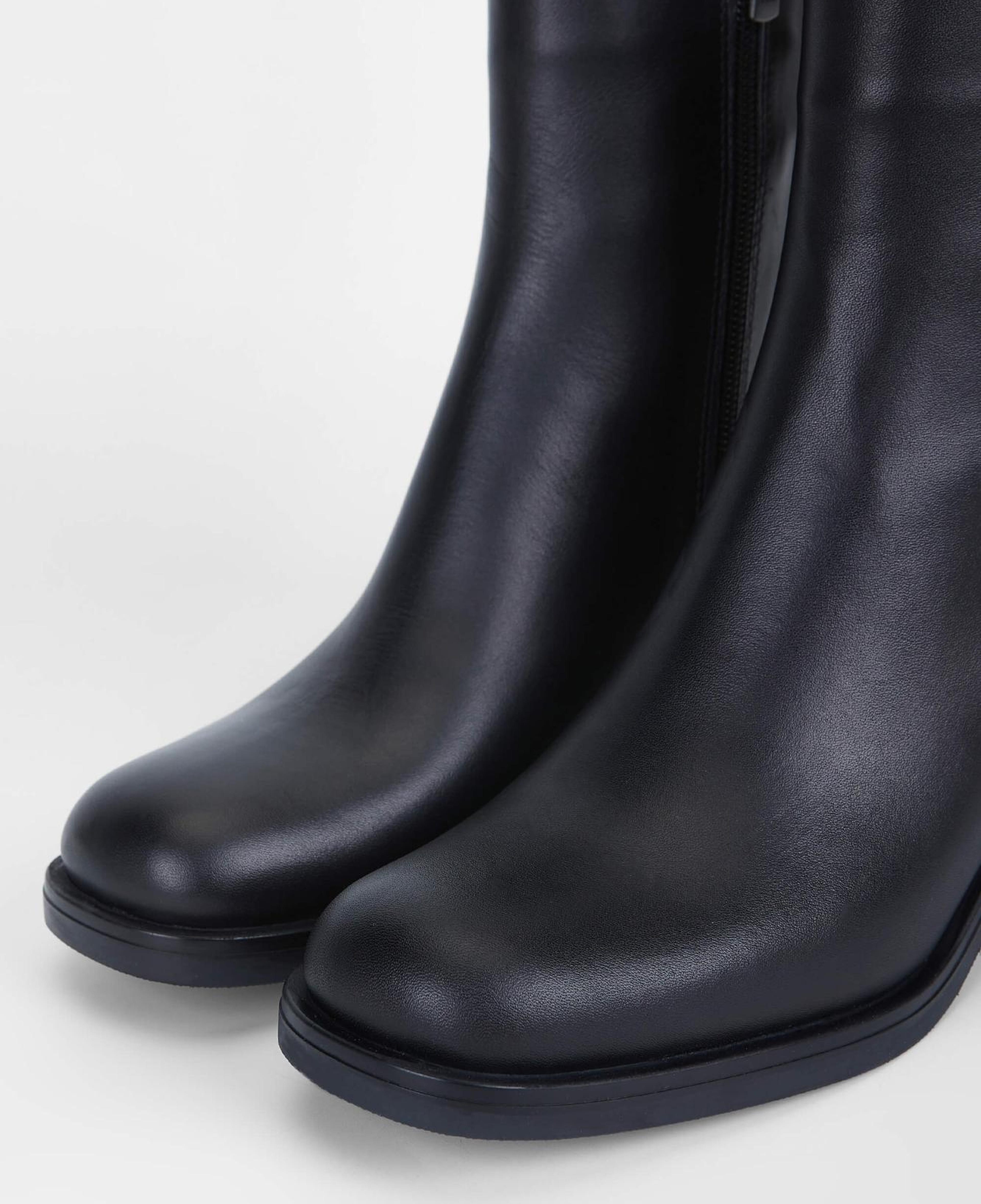 Tamer Tanca Kadın Hakiki Deri Siyah Deri Casual Bot