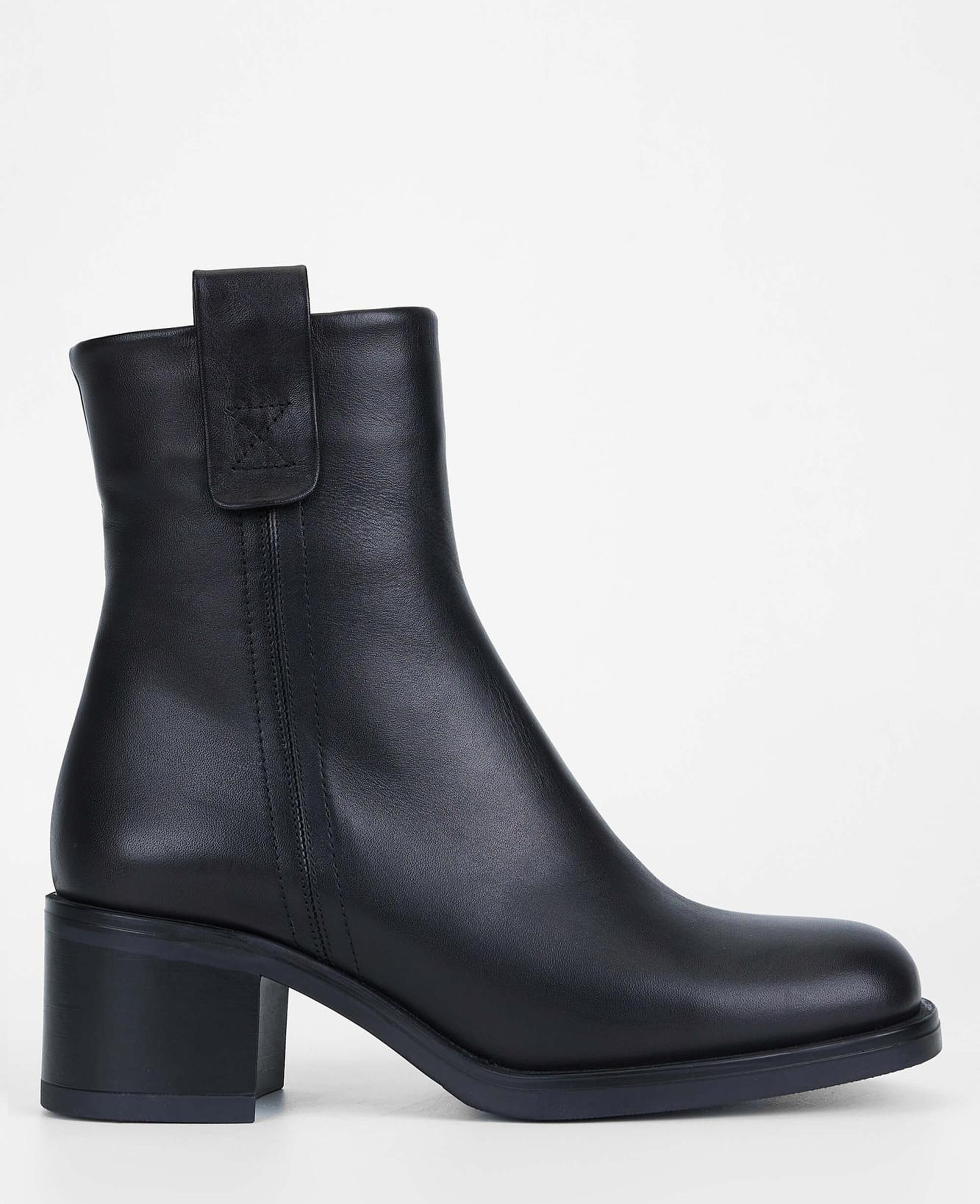 Tamer Tanca Kadın Hakiki Deri Siyah Deri Casual Bot