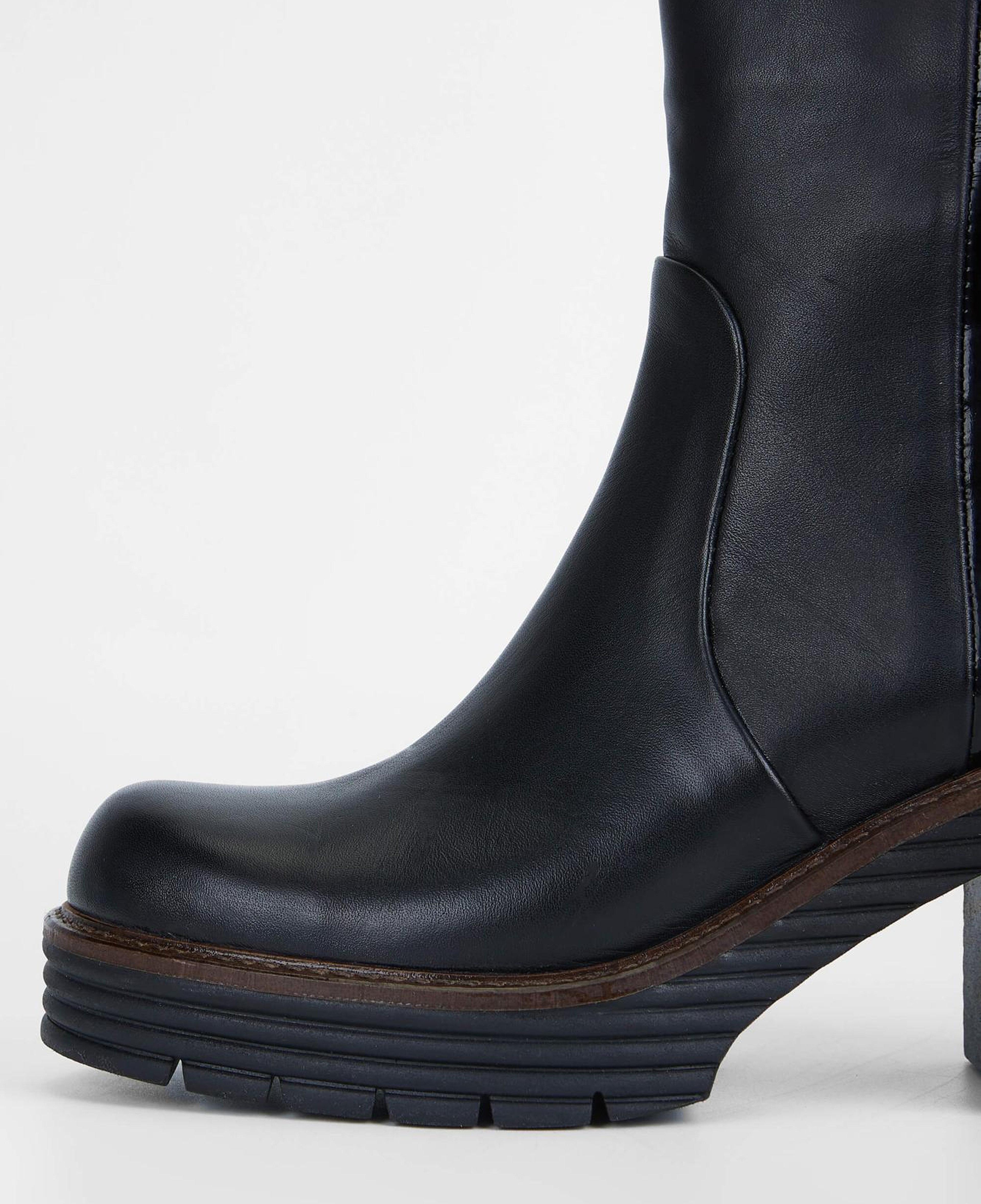 Tamer Tanca Kadın Hakiki Deri Siyah Analin Casual Bot