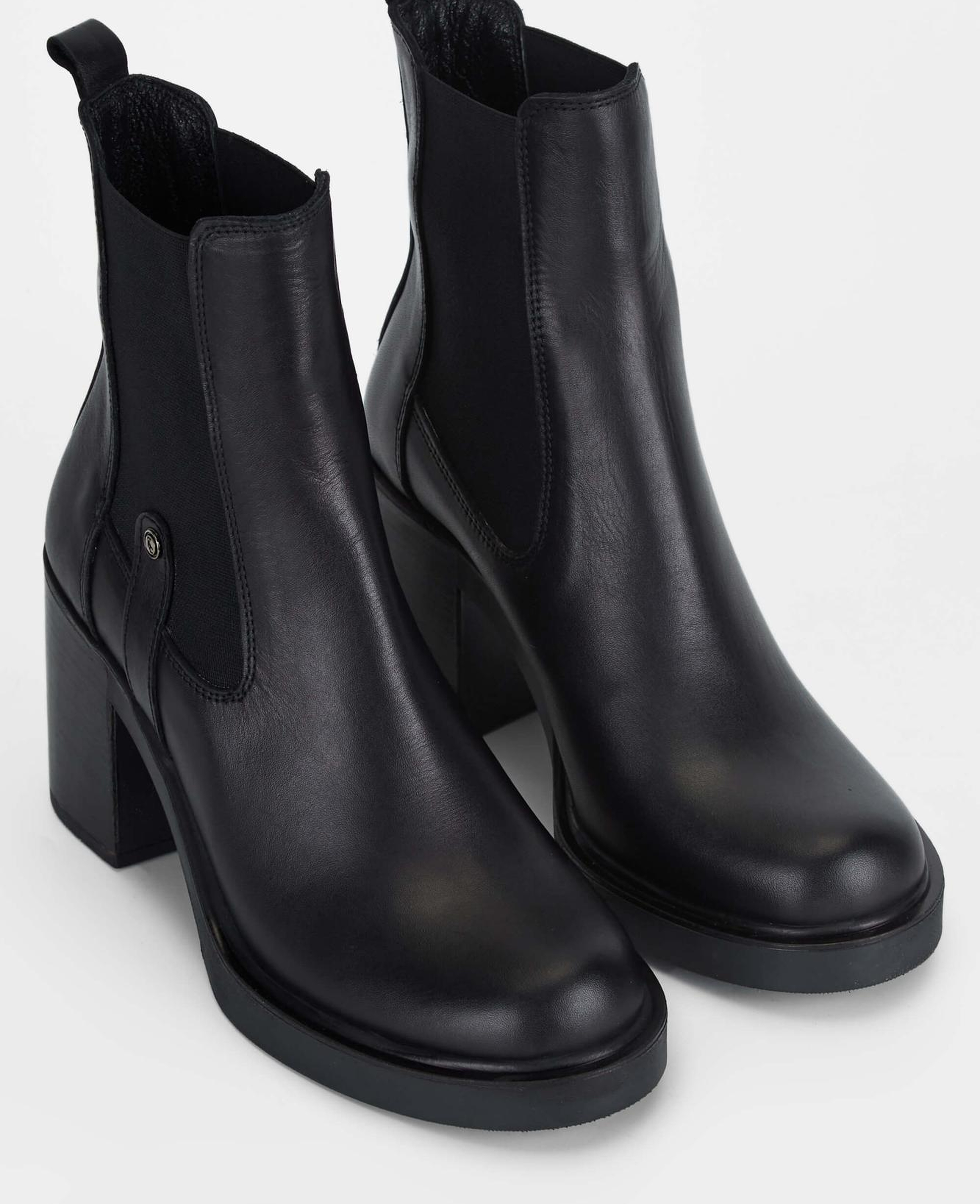 Tamer Tanca Kadın Hakiki Deri Siyah Deri Casual Bot