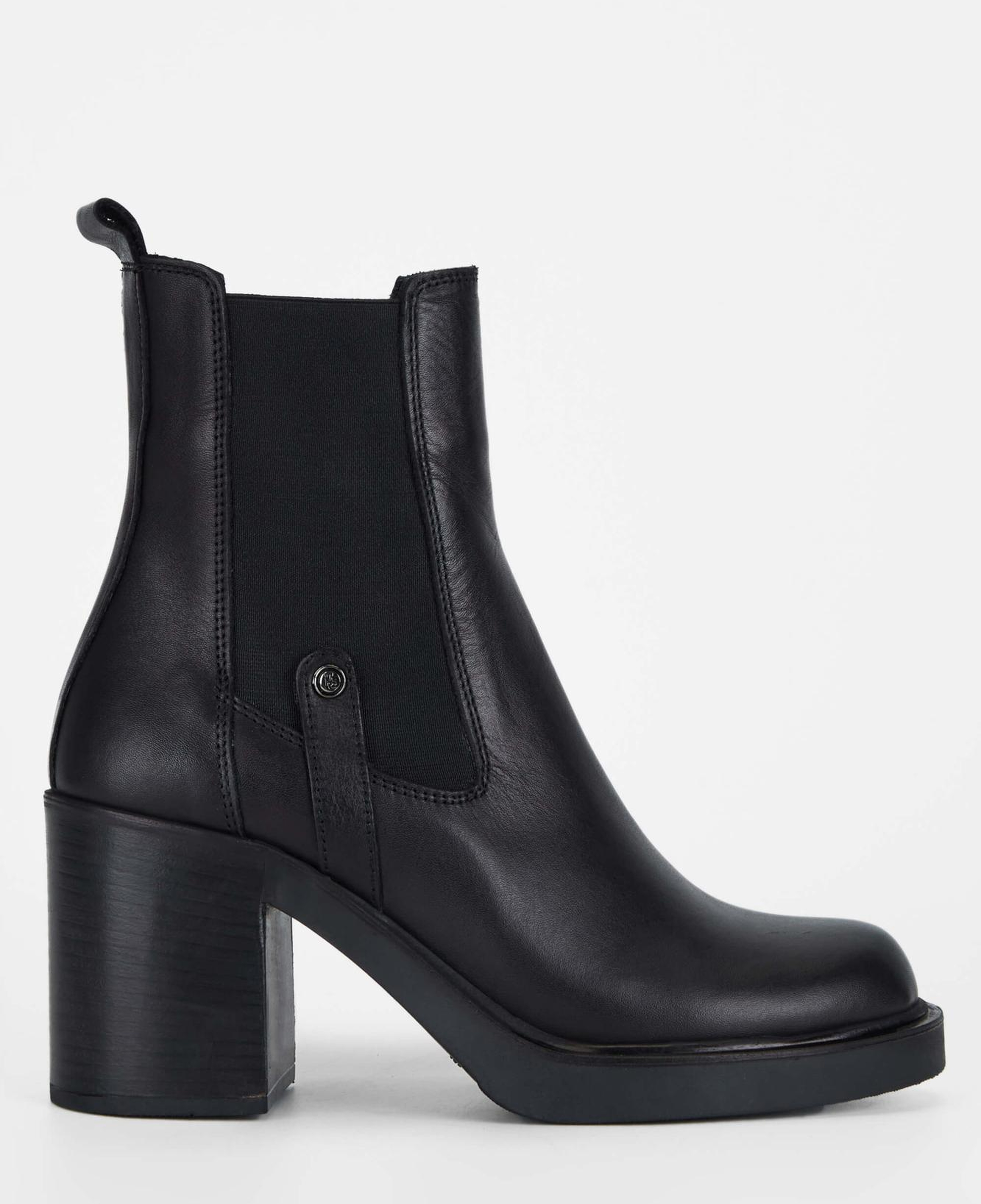 Tamer Tanca Kadın Hakiki Deri Siyah Deri Casual Bot