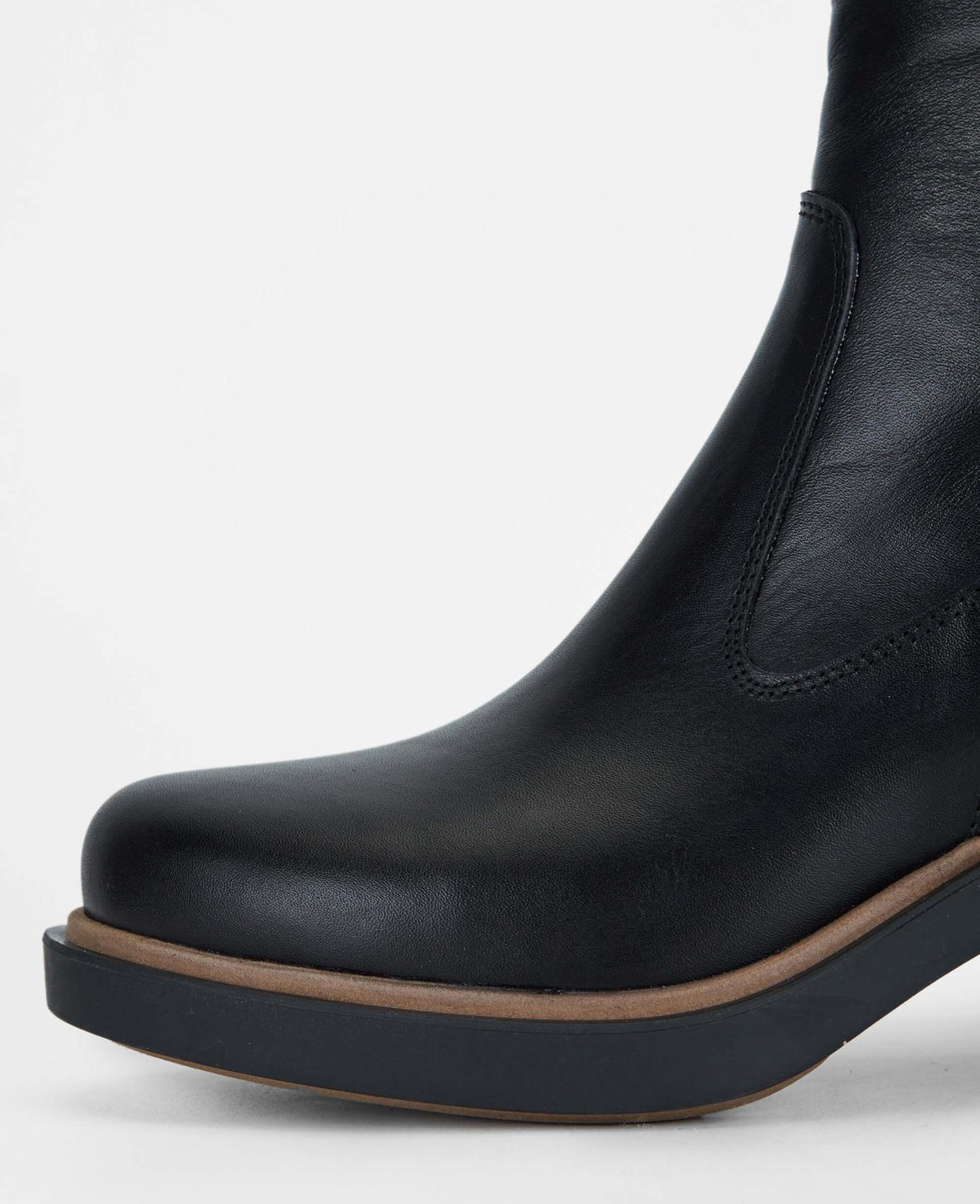 Tamer Tanca Kadın Hakiki Deri Siyah Deri Casual Bot