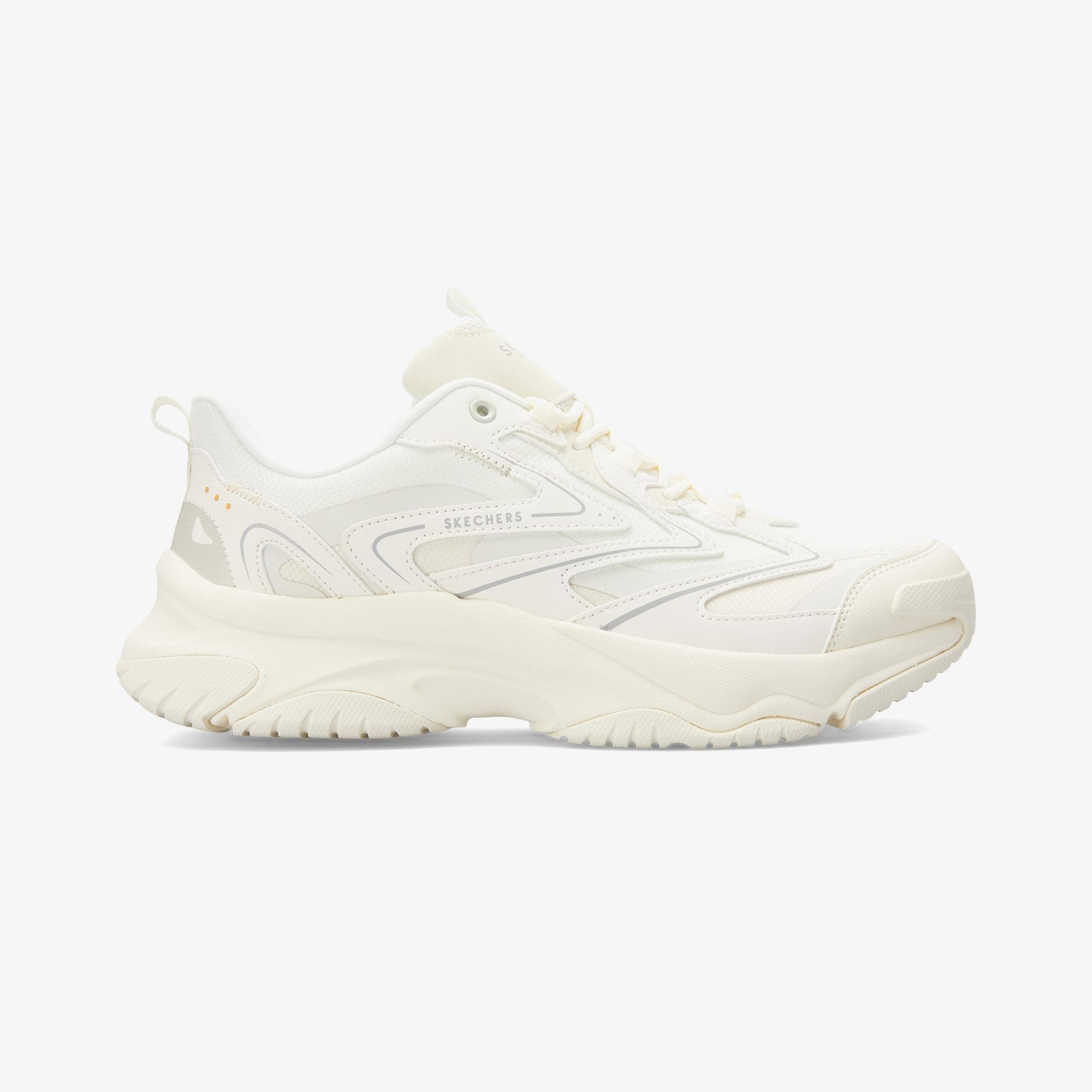 Skechers Moonhiker Kadın Beyaz Spor Ayakkabı
